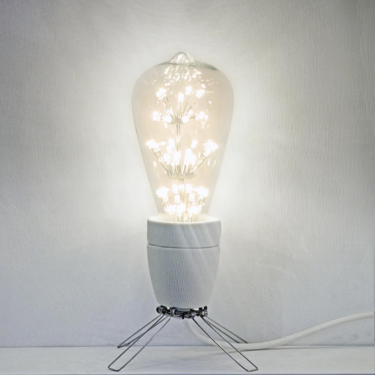 Spoutnik Table lamp - Small by Tsé-Tsé White – image 3