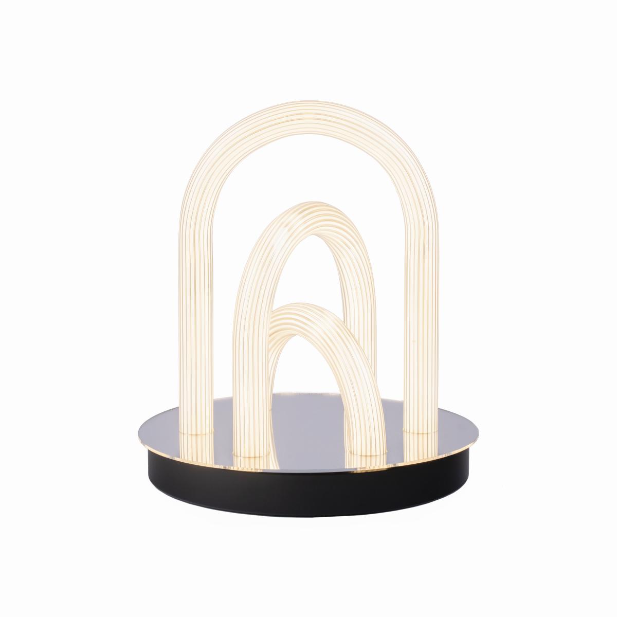 Oort Table lamp glass white / Ø 33.5 x H 35 cm - Fontana Arte – image 3
