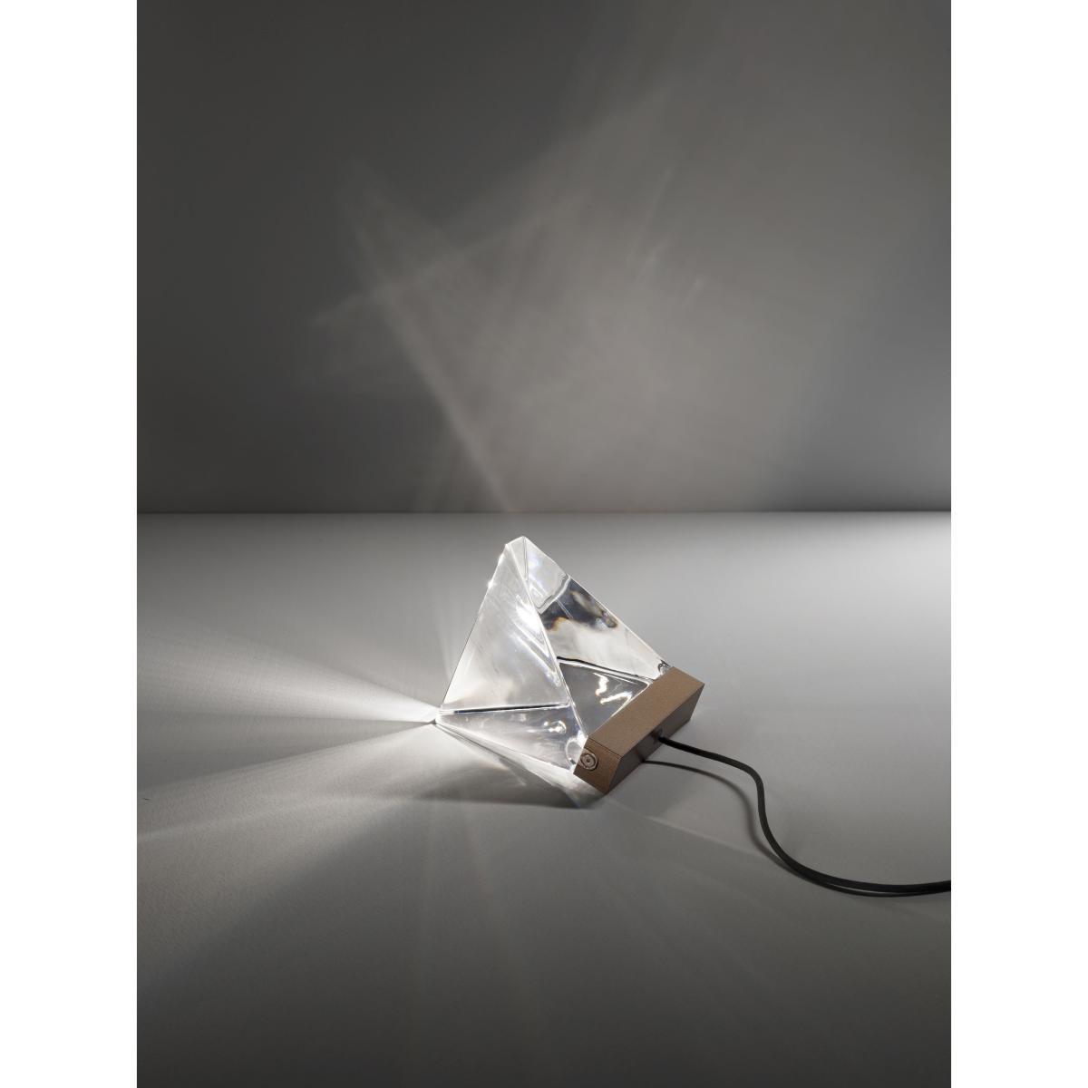 Tripla LED Table lamp - Crystal by Fabbian Transparent – image 2