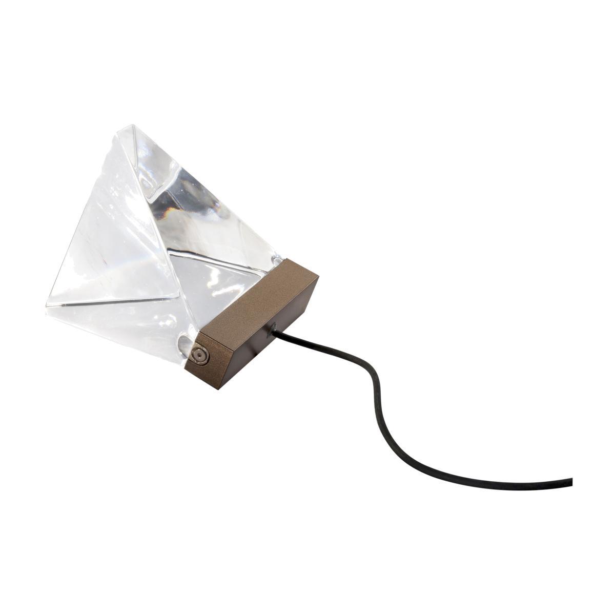 Tripla LED Table lamp - Crystal by Fabbian Transparent – image 1