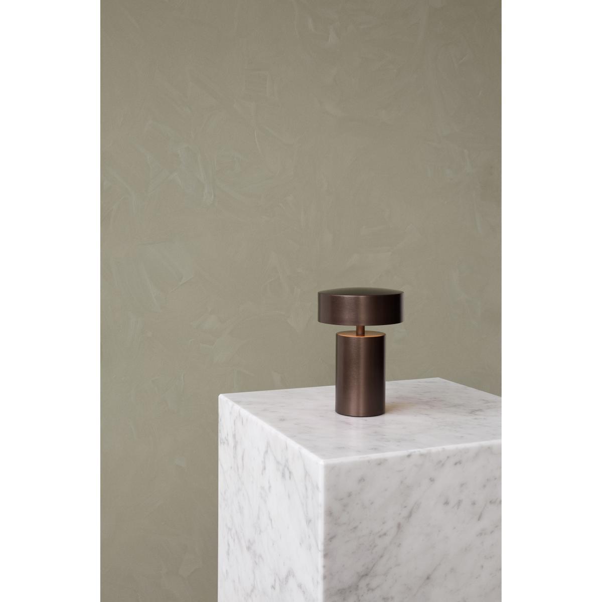 Column Wireless lamp - / LED - Metal by Menu Brown – image 6