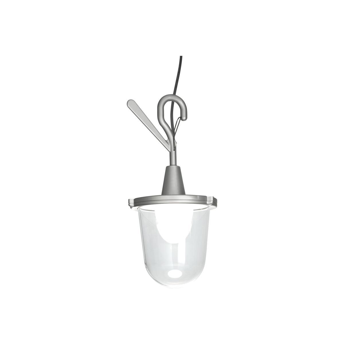 Tolomeo Lampione LED Outdoor Wireless lamp - / Baladeuse to hang - LED by Artemide Metal