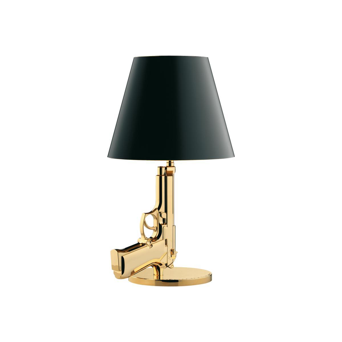Bedside Gun Table lamp - H 42 cm by Flos Black/Gold – image 1
