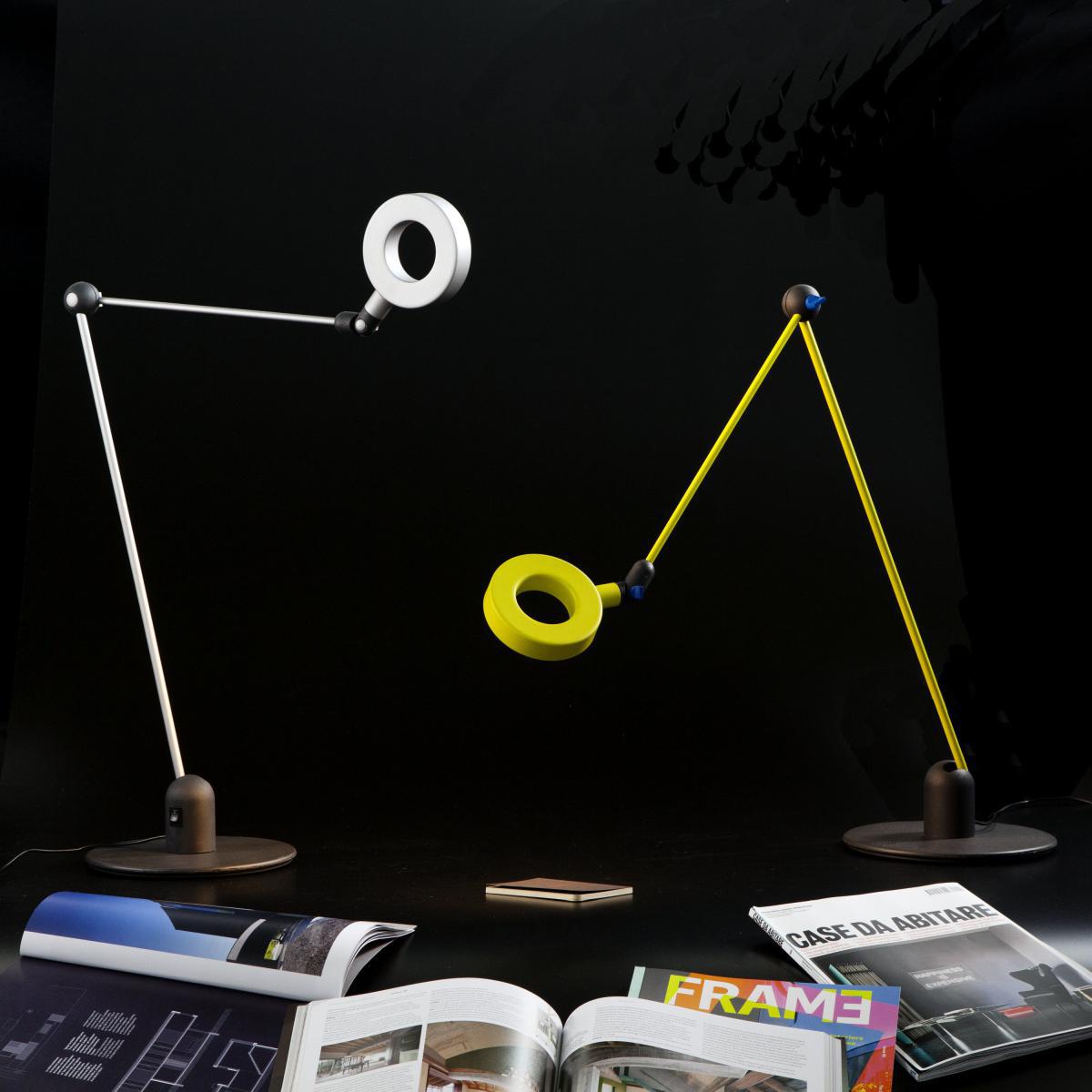 L'amica LED Table lamp by Martinelli Luce Grey – image 2