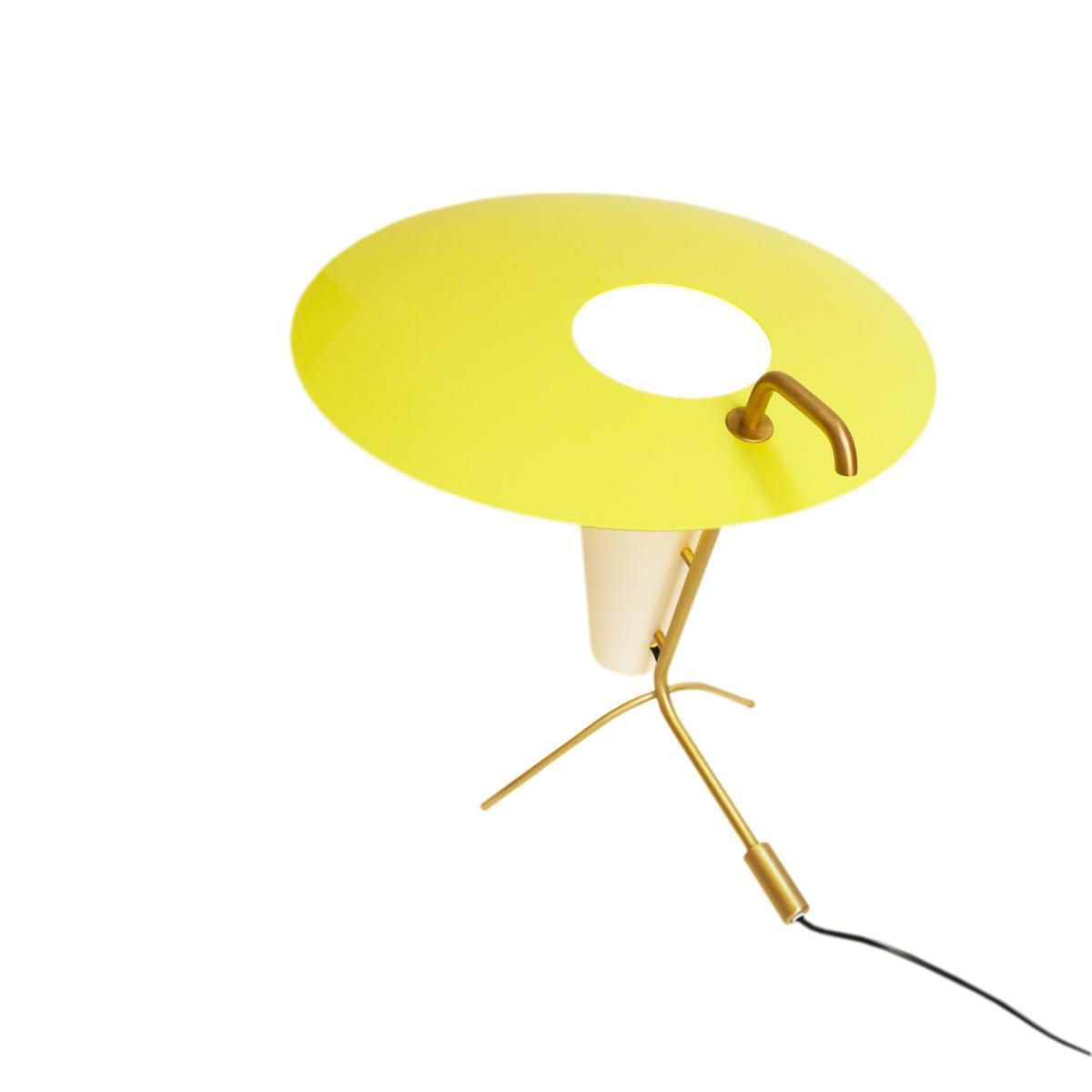 G24 Table lamp - / 1953 reissue - Exclusive limited edition by SAMMODE STUDIO Yellow – image 3