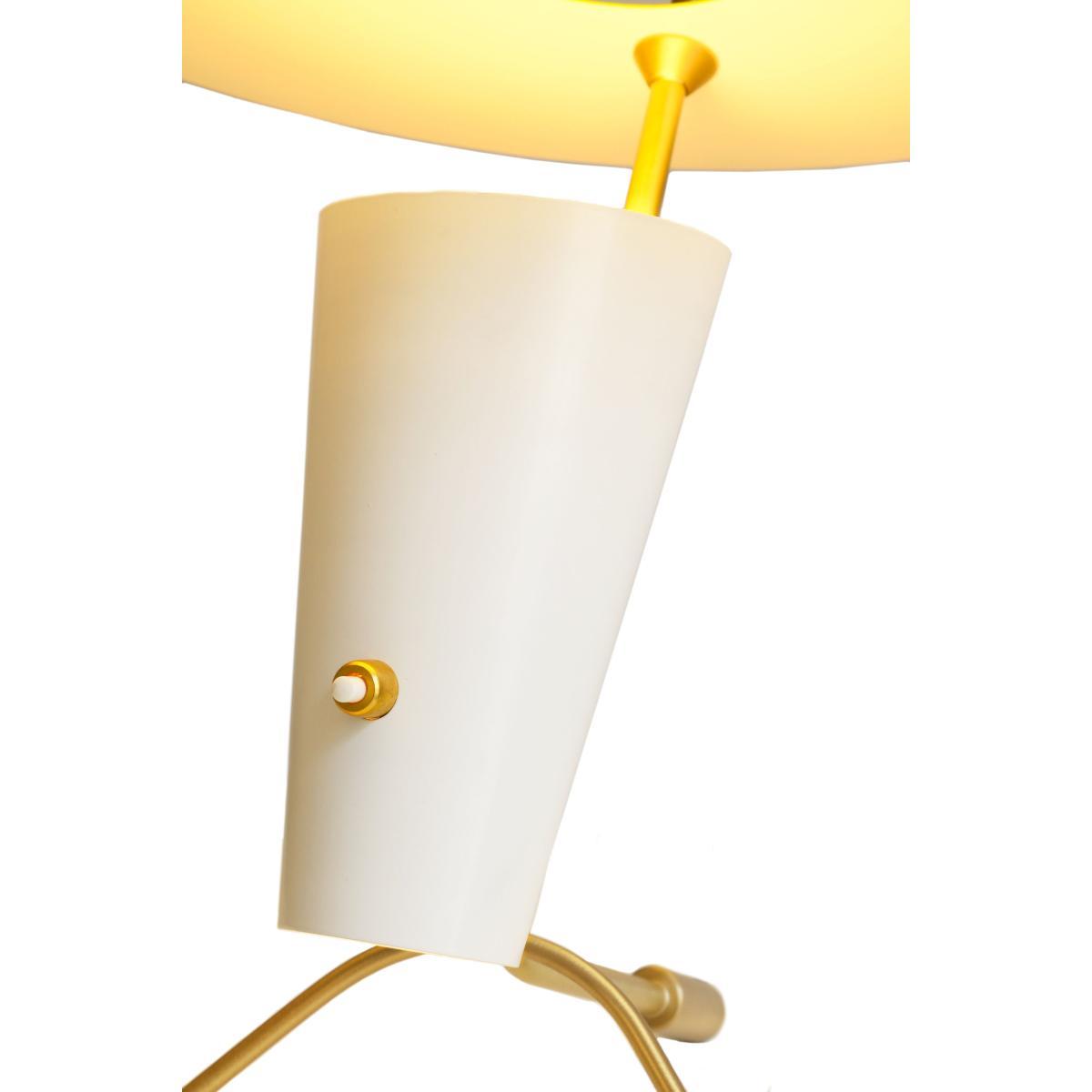 G24 Table lamp - / 1953 reissue - Exclusive limited edition by SAMMODE STUDIO Yellow – image 6