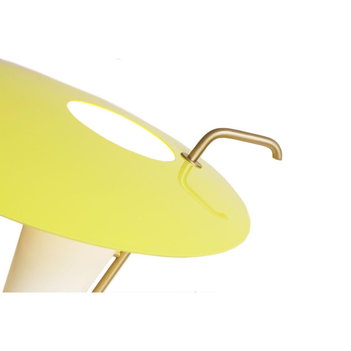 G24 Table lamp - / 1953 reissue - Exclusive limited edition by SAMMODE STUDIO Yellow – image 7