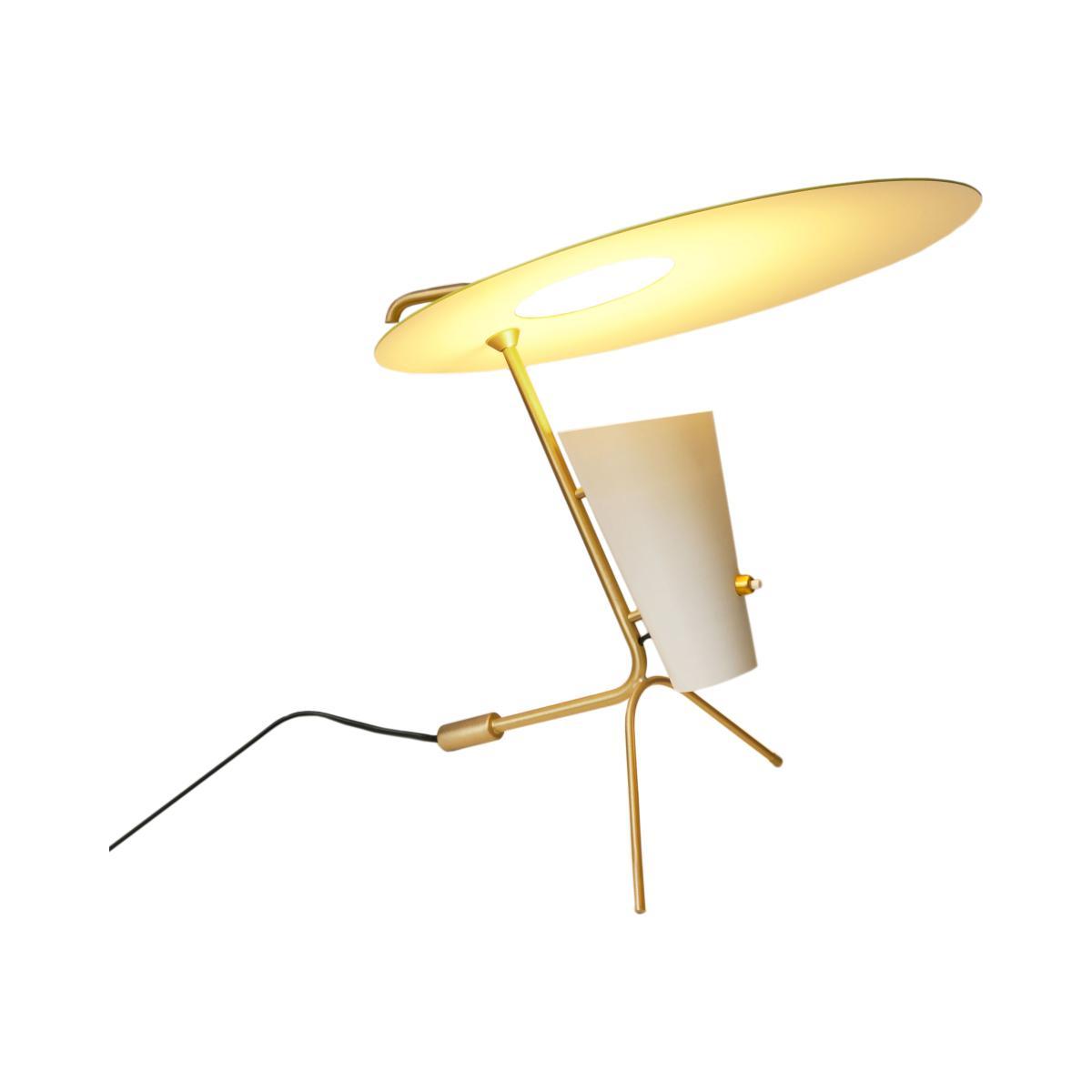 G24 Table lamp - / 1953 reissue - Exclusive limited edition by SAMMODE STUDIO Yellow – image 1