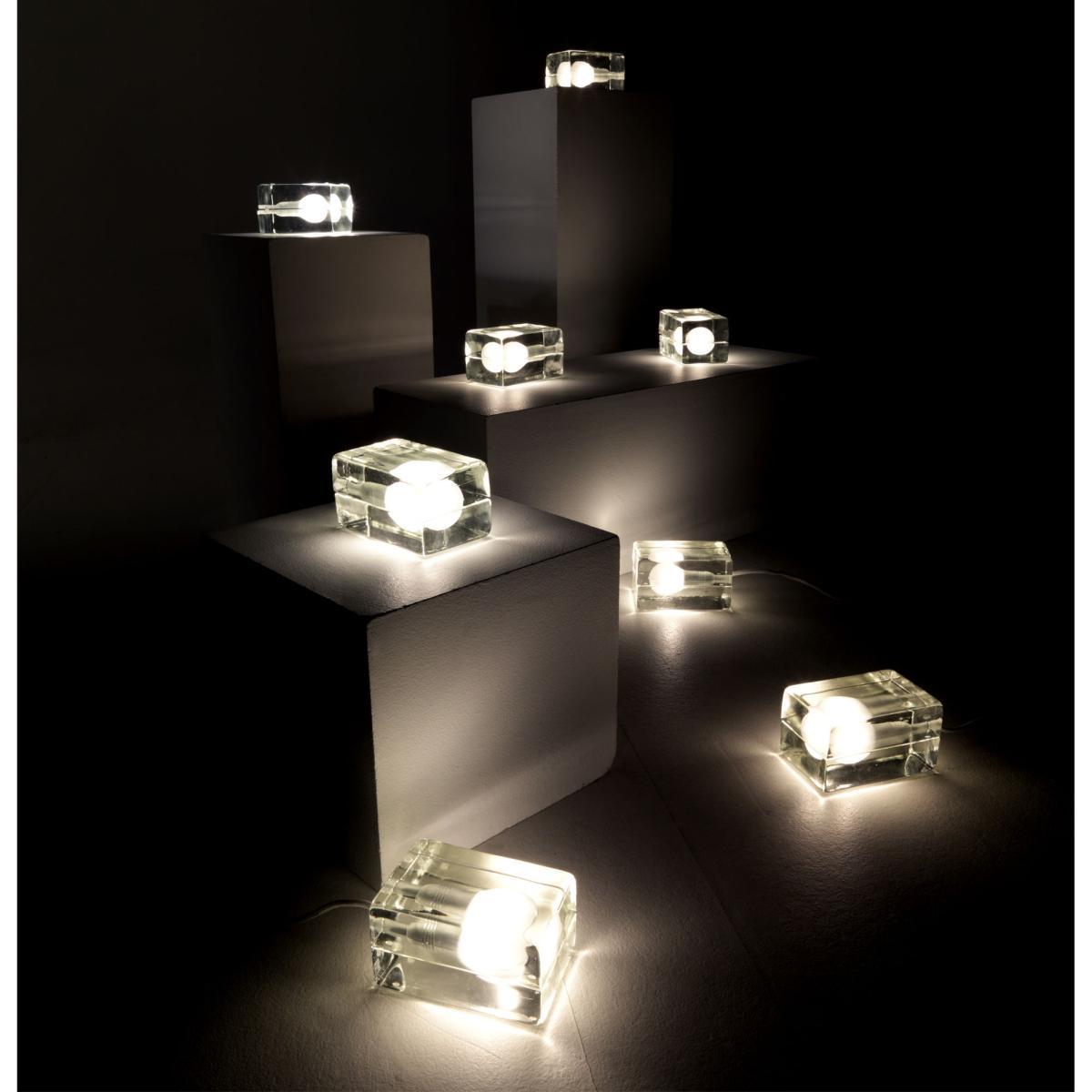 Block Lamp Table lamp by Design House Stockholm Black/Transparent – image 4