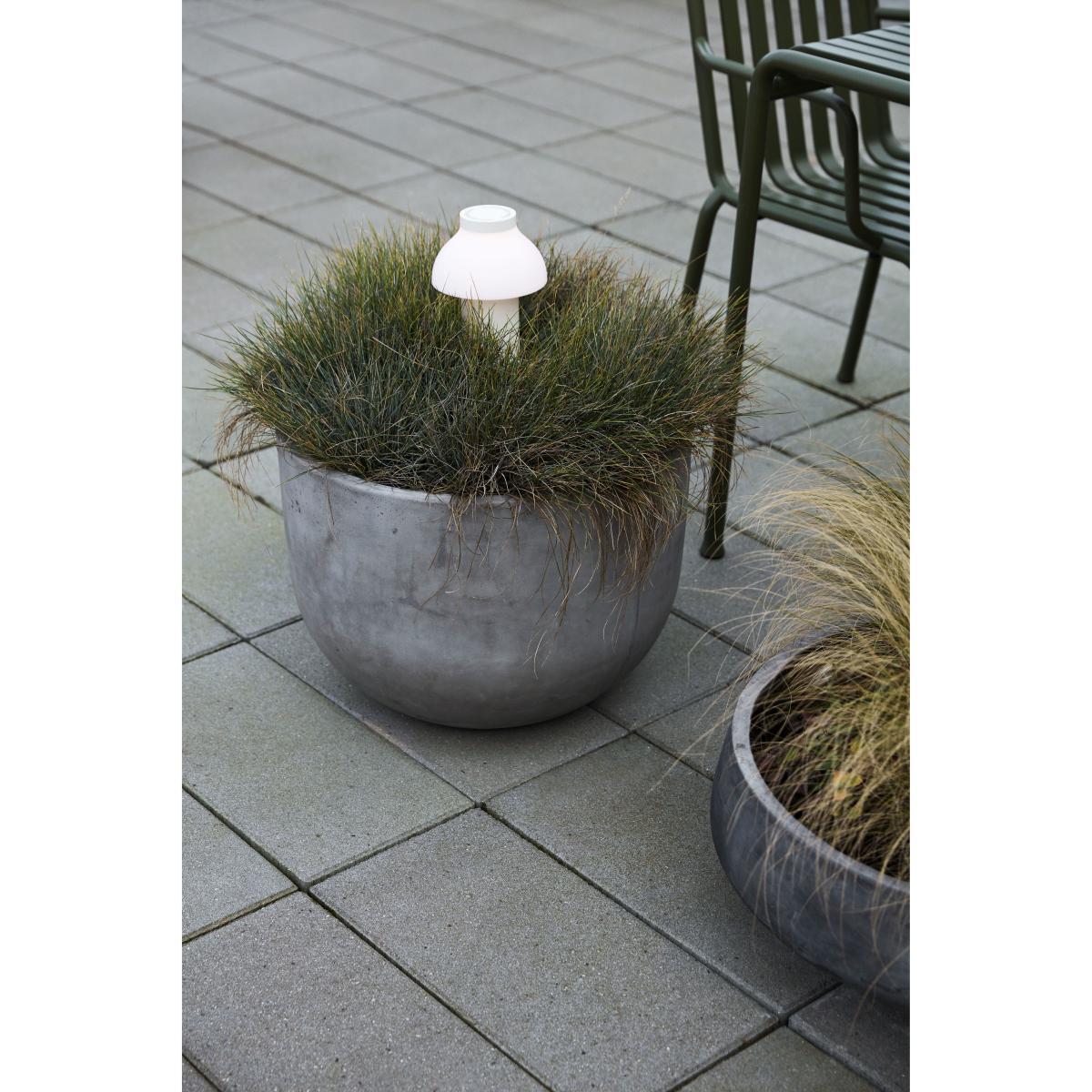 PC Portable Wireless lamp - / For outdoor use - USB charging by Hay White/Beige – image 8