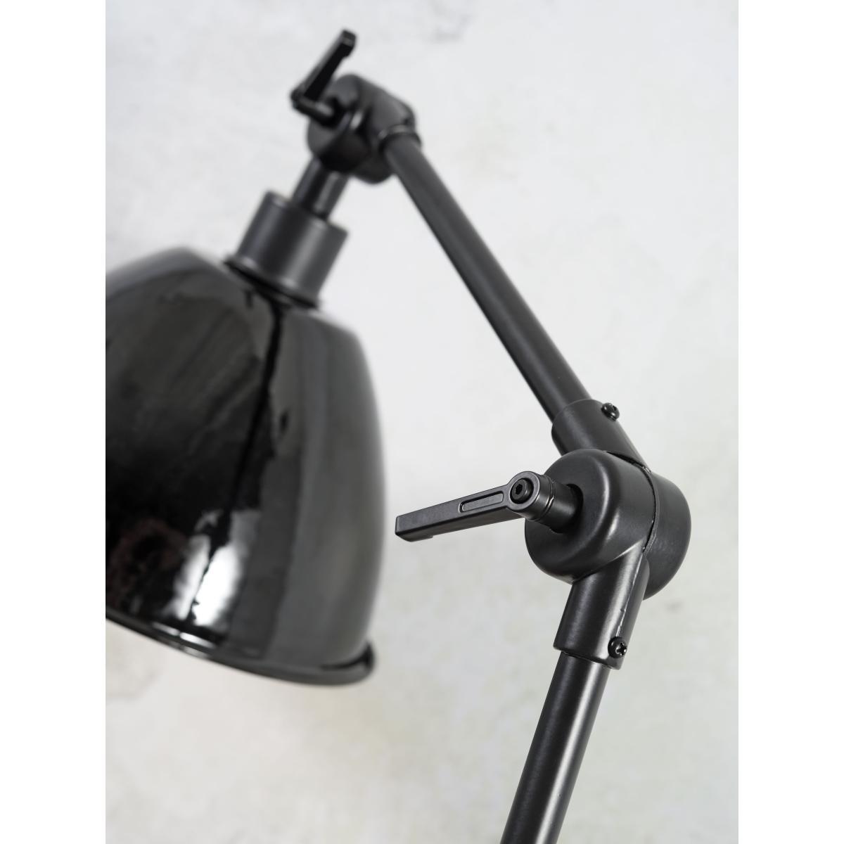 Amsterdam Table lamp - / Metal lampshade - H 100 cm max. by It's about Romi Black – image 9