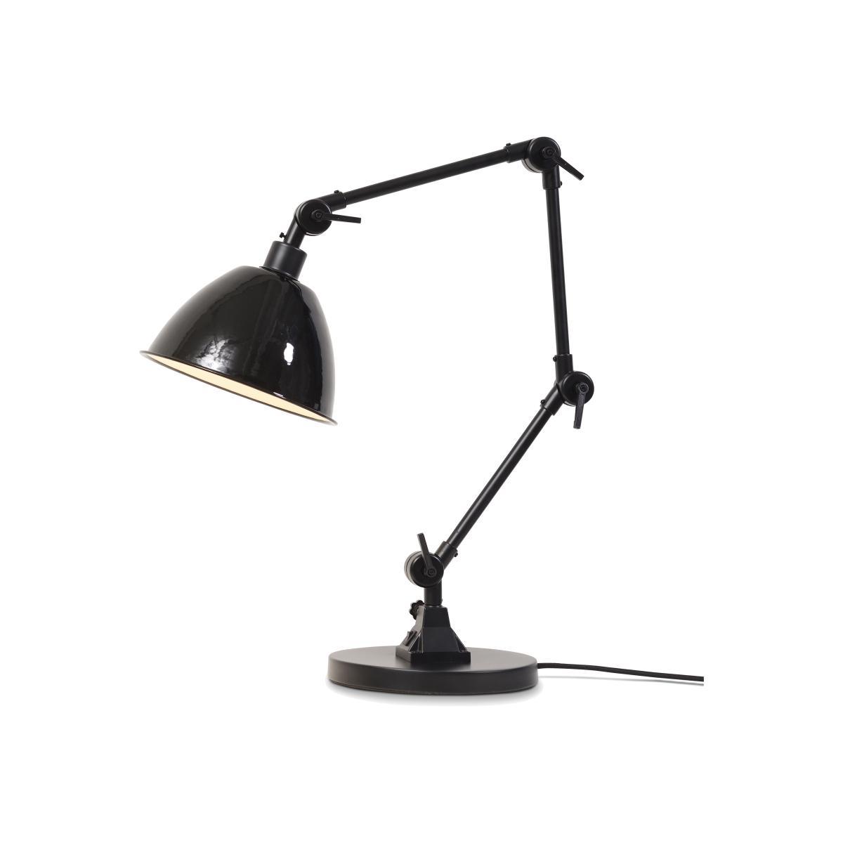 Amsterdam Table lamp - / Metal lampshade - H 100 cm max. by It's about Romi Black – image 1