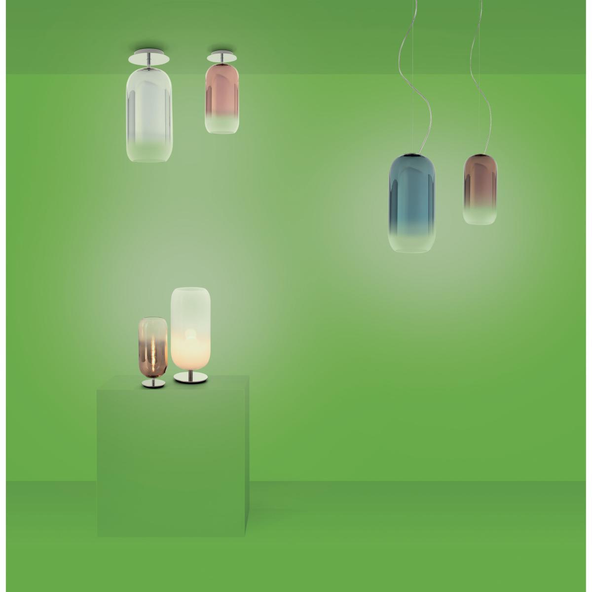 Gople Table lamp - / Glass - H 48.5 cm by Artemide Transparent/Metal – image 4