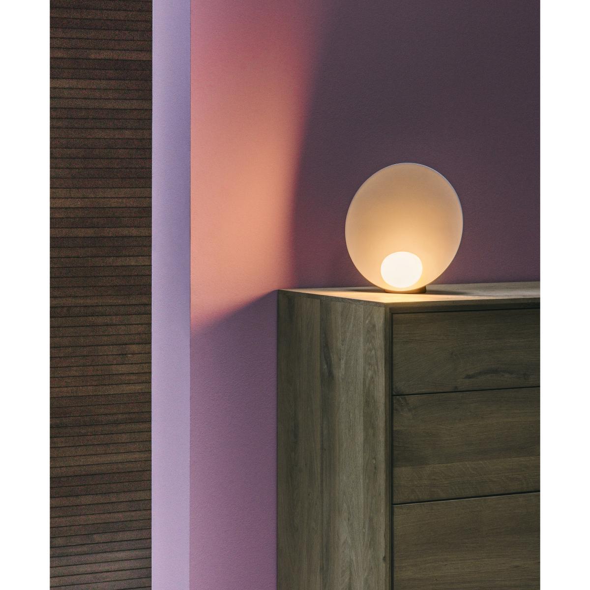 Musa Table lamp - / Version droite - Ø 26 cm by Vibia Pink – image 2