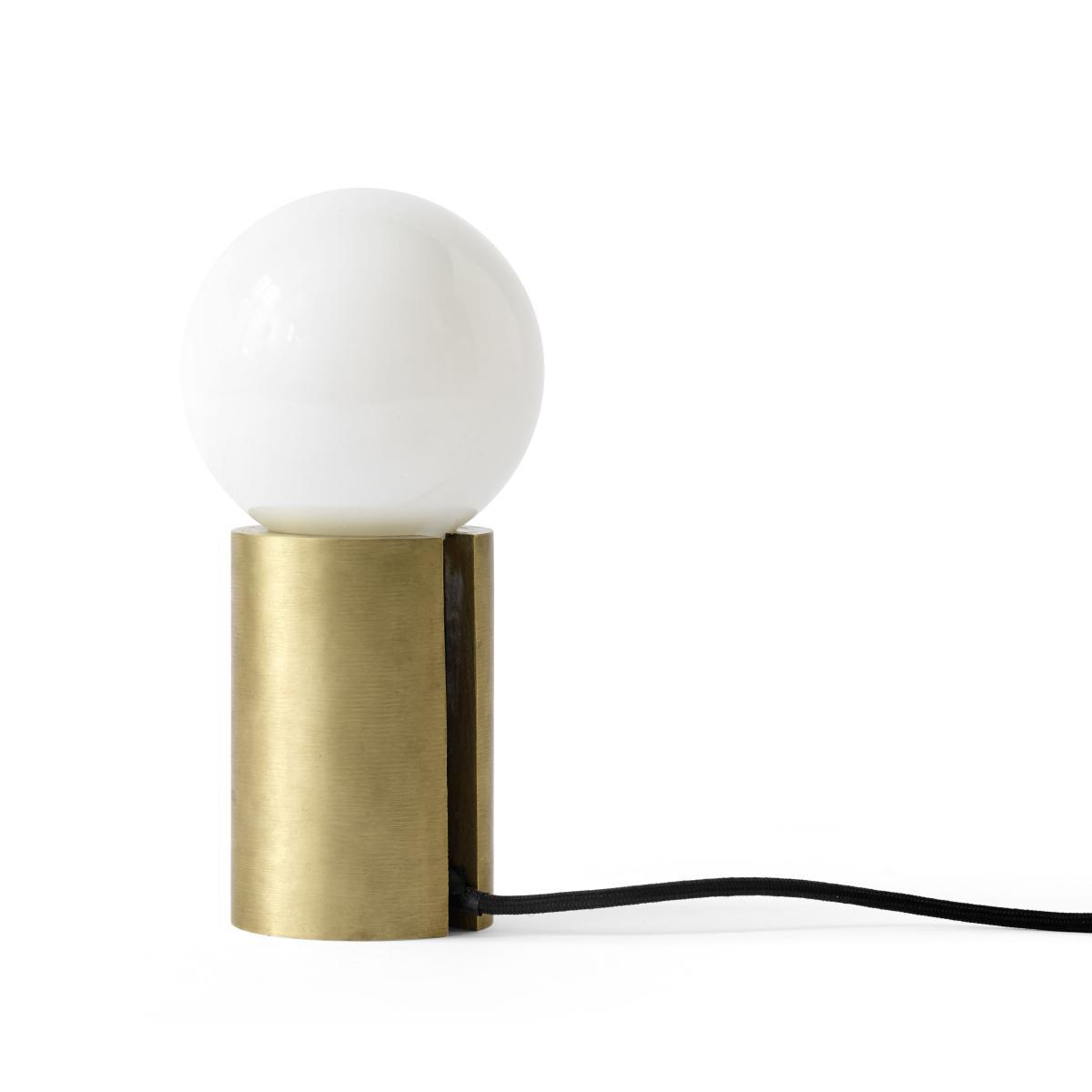 Socket Table lamp - H 18 cm - Laiton by Menu Gold/Metal – image 2