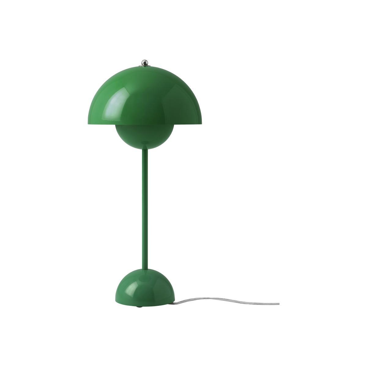 FlowerPot VP3 Table lamp - / H 50 cm - By Verner Panton, 1969 by &tradition Green – image 1