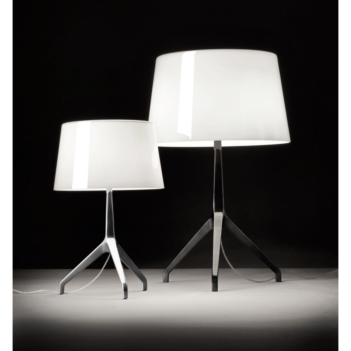 Lumière XXL Table lamp - H 57 cm by Foscarini White/Black – image 2