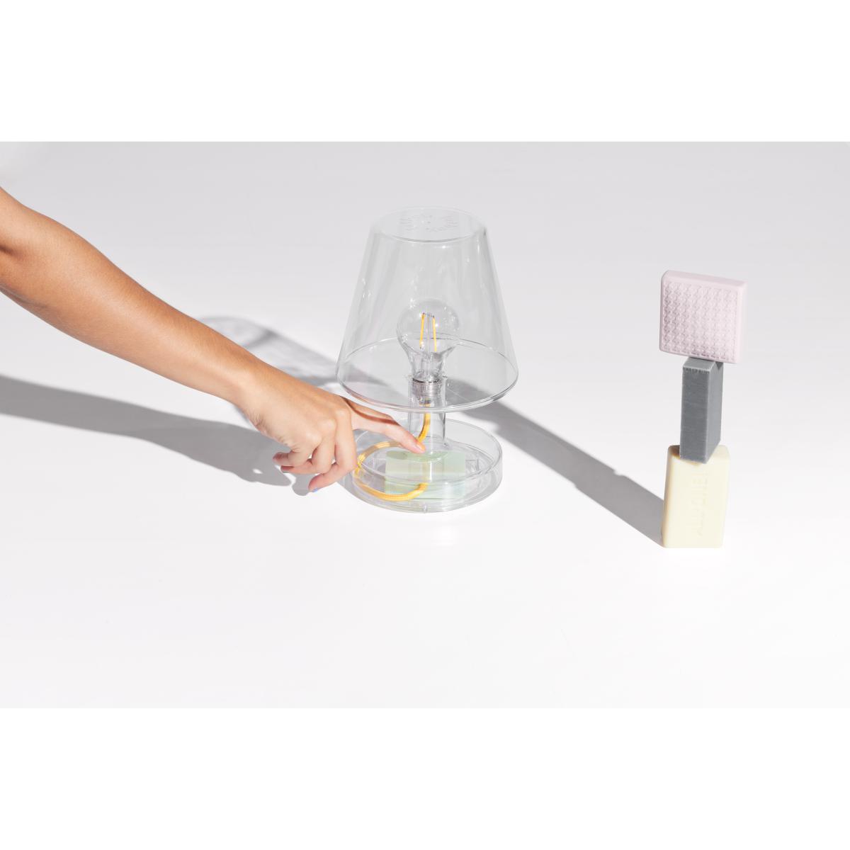 Transloetje Soap Wireless lamp - / LED - Ø 16 x H 25 cm by Fatboy Transparent – image 3