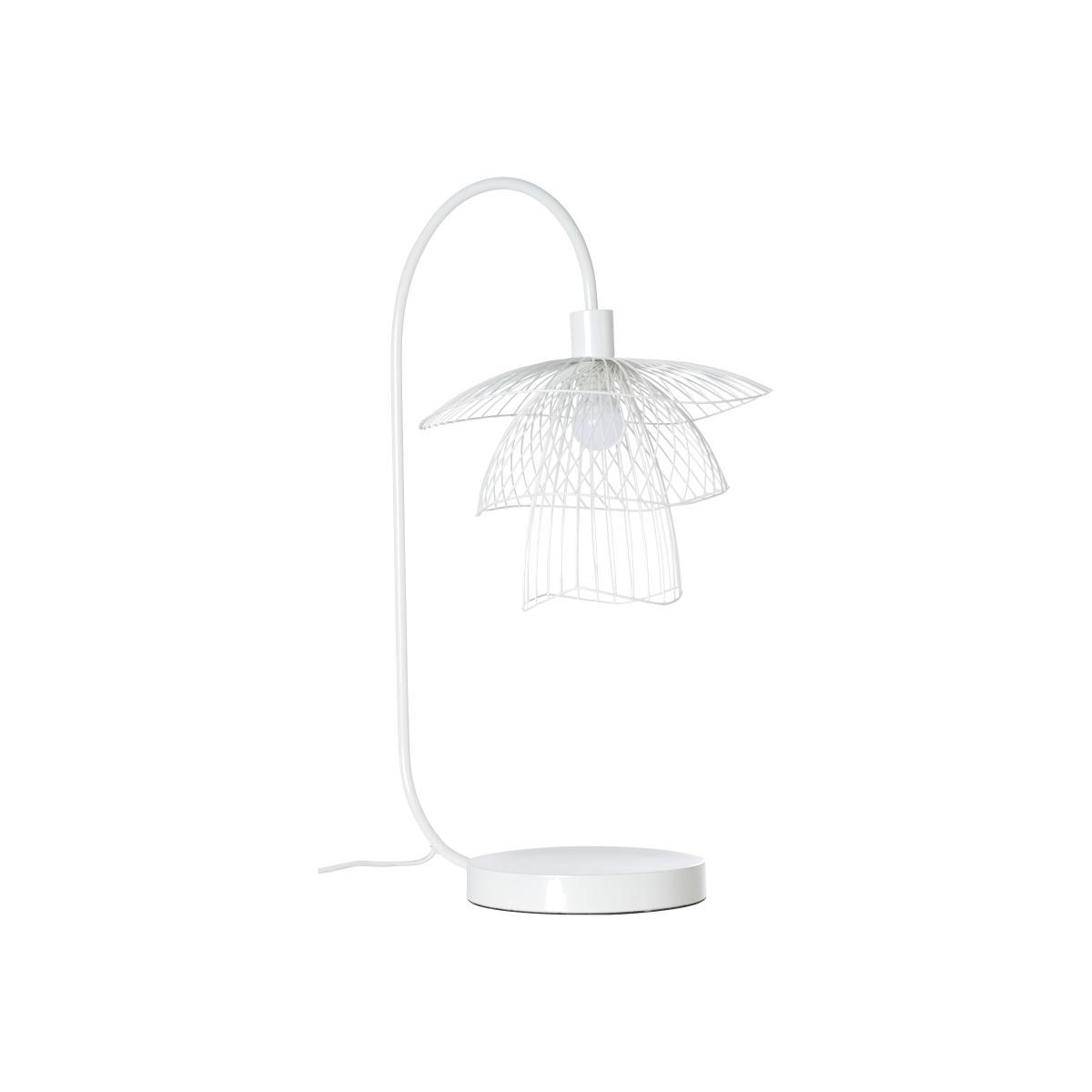 Papillon Table lamp - / H 62 cm by Forestier White