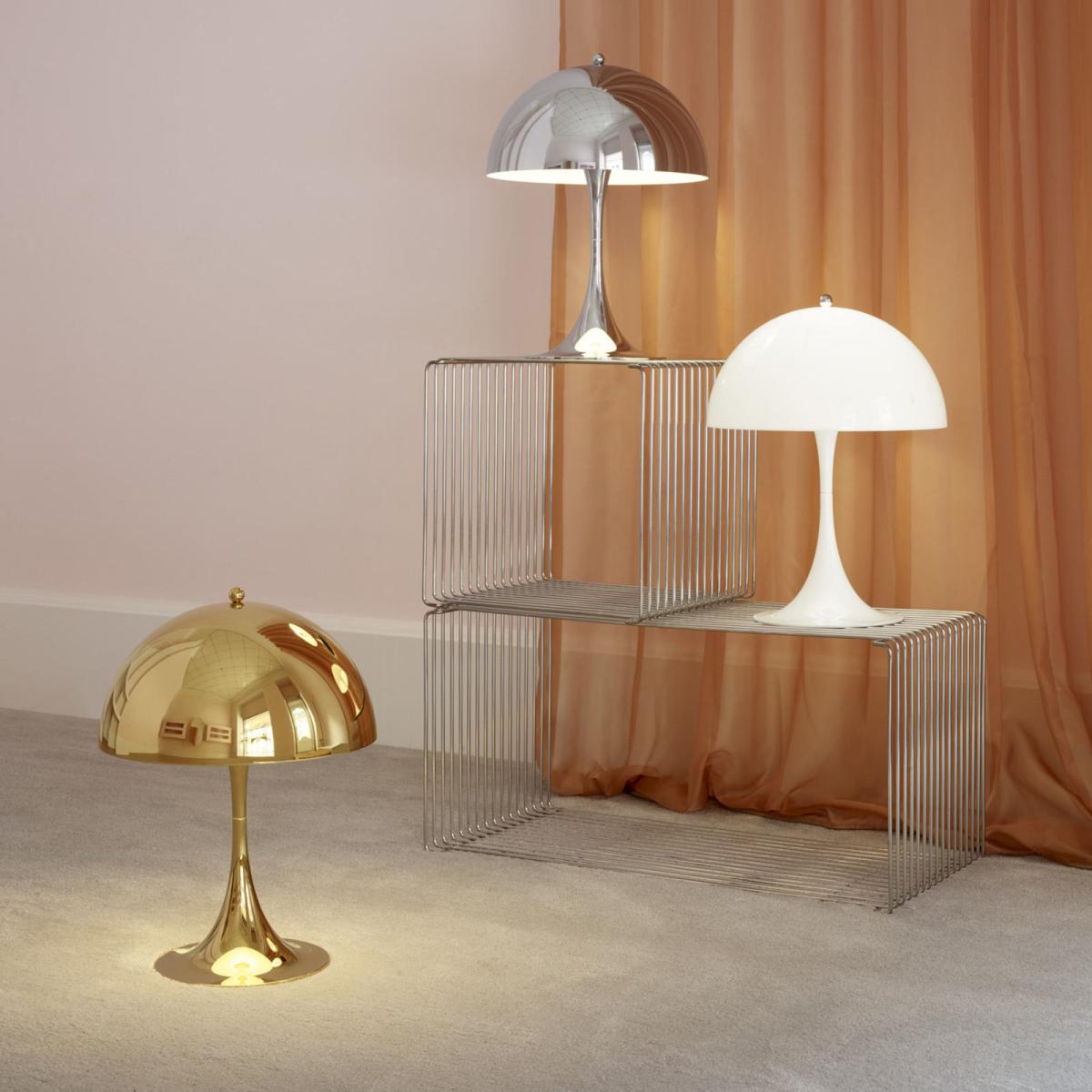 Panthella 320 Table lamp plastic material grey - Louis Poulsen – image 2