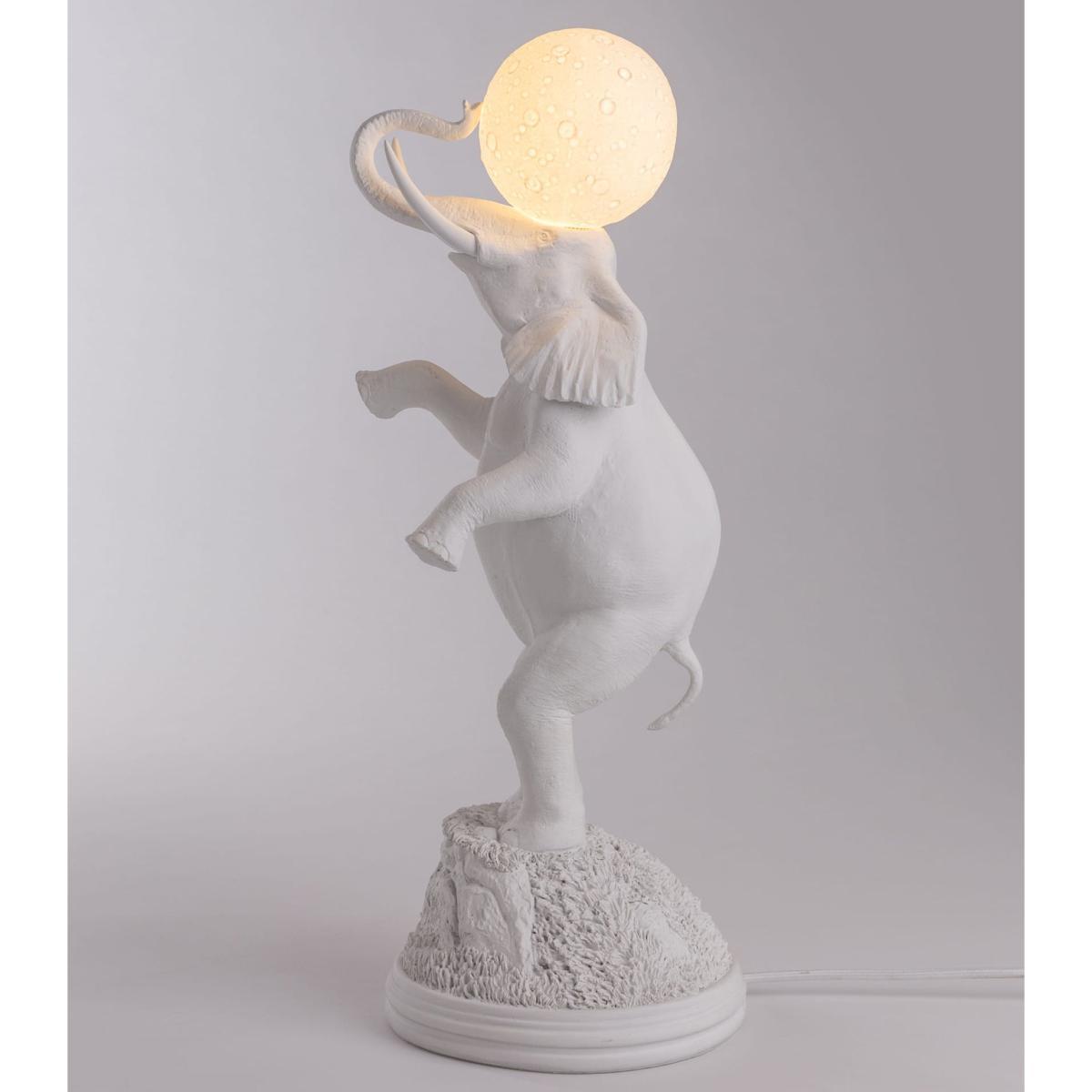 Elephant Table lamp - / H 55 cm by Seletti White – image 2
