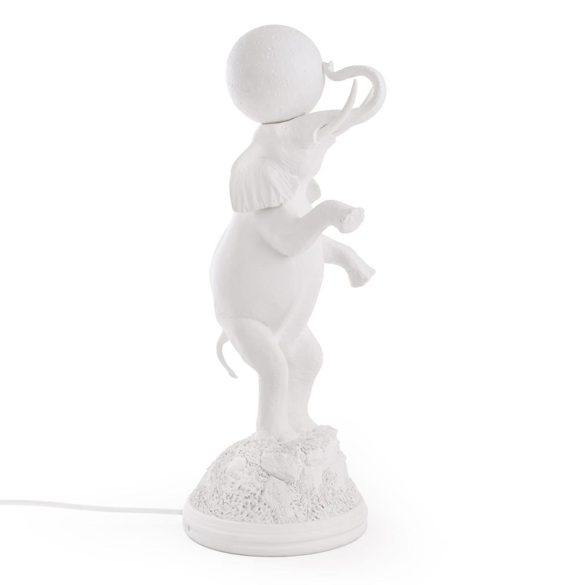 Elephant Table lamp - / H 55 cm by Seletti White – image 3