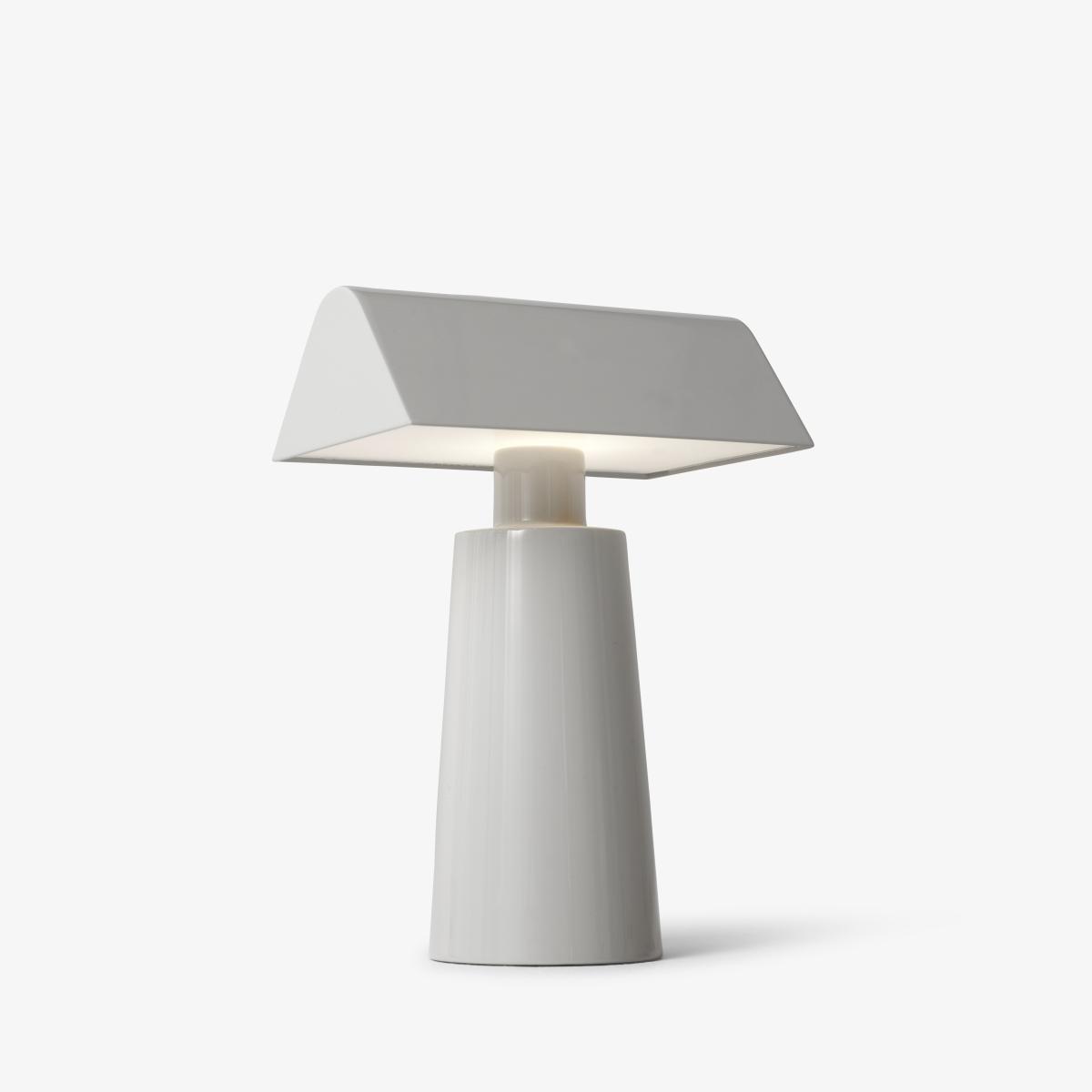 Caret MF1 Wireless lamp - / Steel - H 22 cm by &tradition Grey – image 3