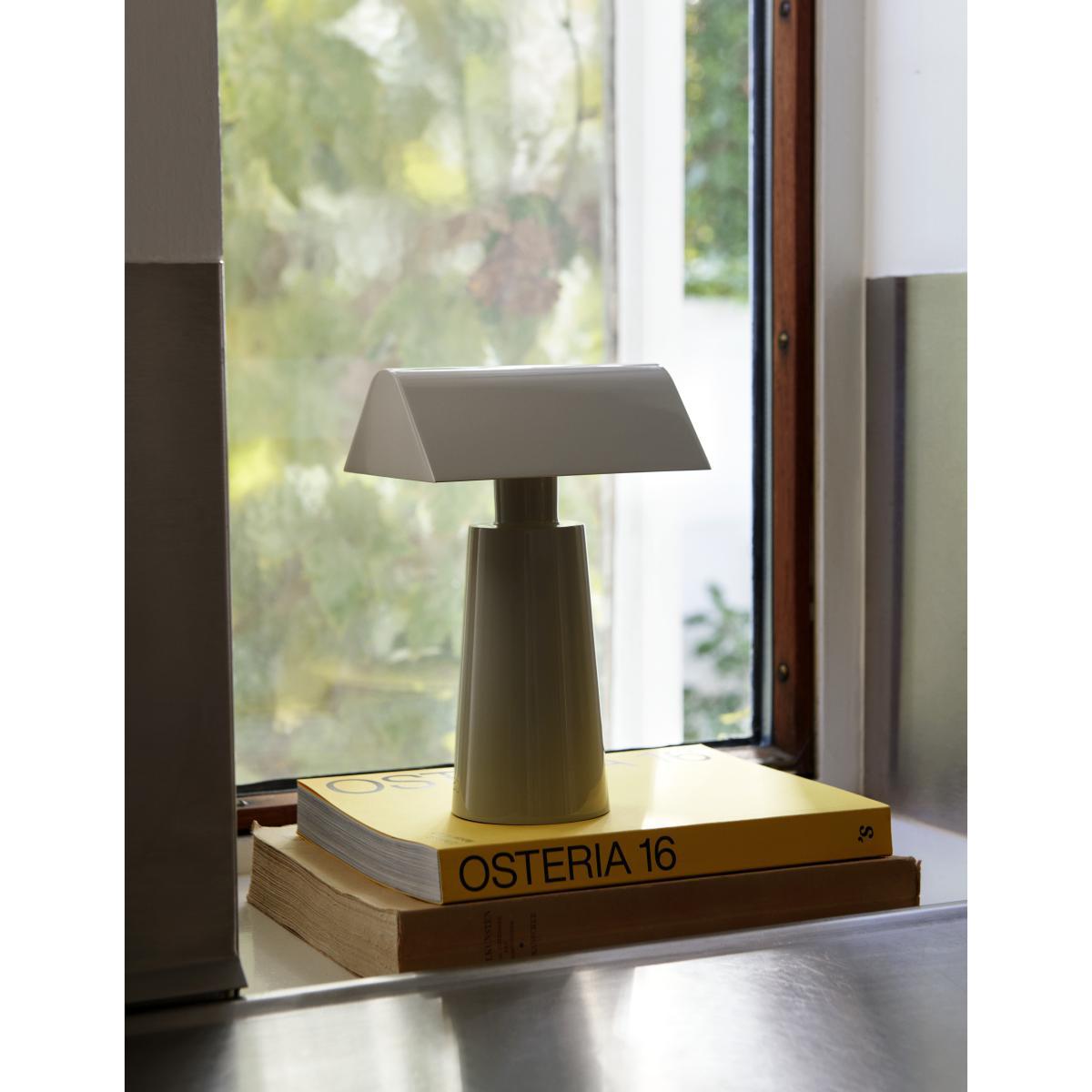 Caret MF1 Wireless lamp - / Steel - H 22 cm by &tradition Grey – image 5