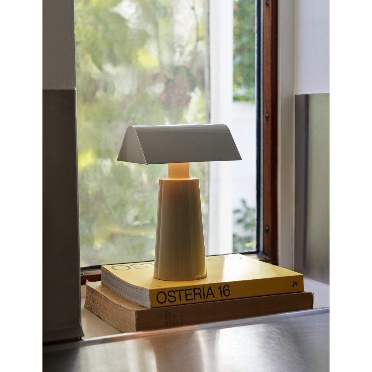 Caret MF1 Wireless lamp - / Steel - H 22 cm by &tradition Grey – image 6