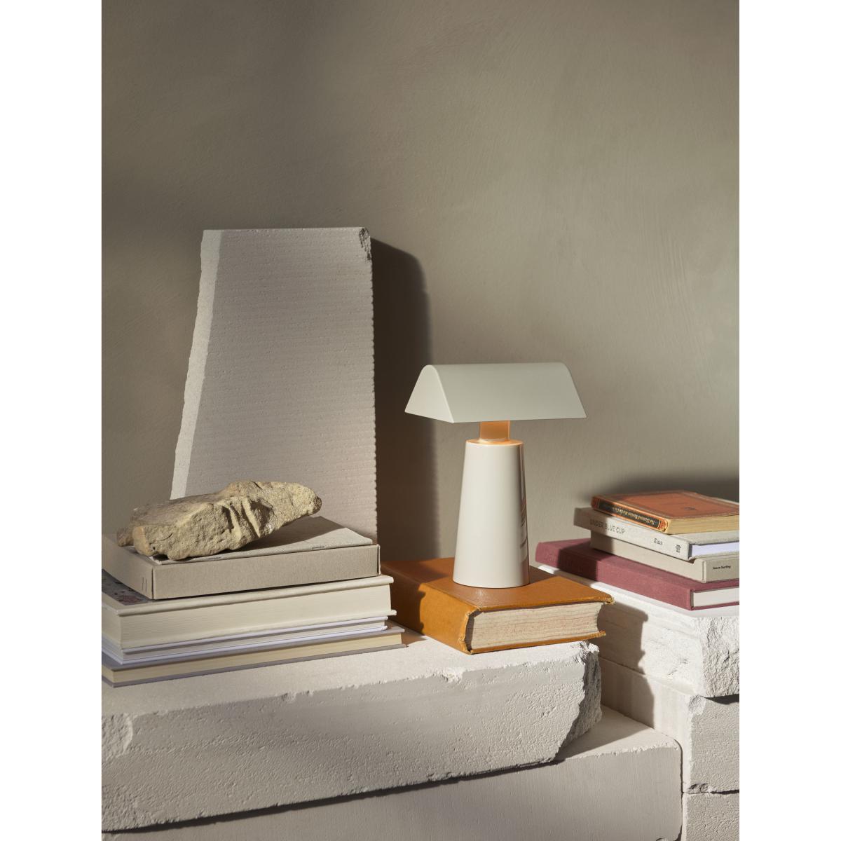 Caret MF1 Wireless lamp - / Steel - H 22 cm by &tradition Grey – image 7