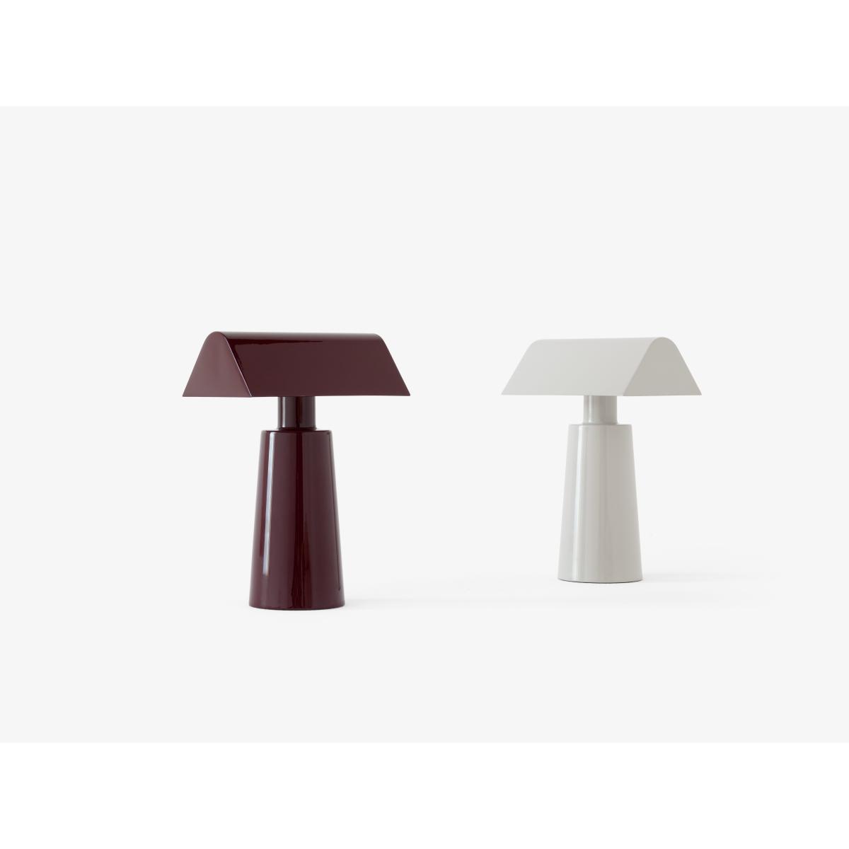 Caret MF1 Wireless lamp - / Steel - H 22 cm by &tradition Grey – image 8