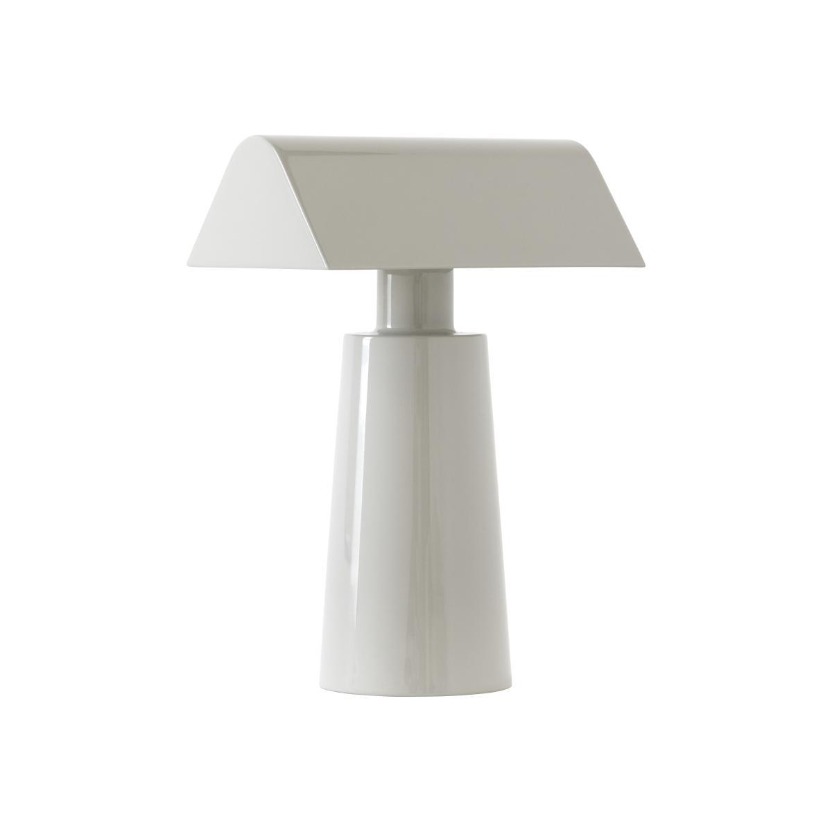 Caret MF1 Wireless lamp - / Steel - H 22 cm by &tradition Grey – image 1