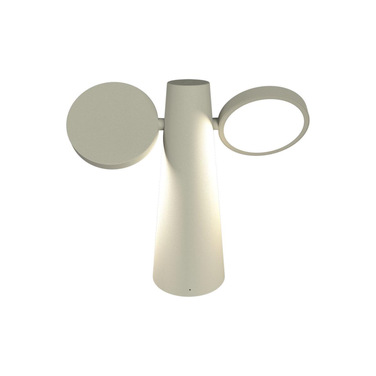 Wireless rechargeable outdoor lamp Oto LED metal / H 27 cm - Adjustable - Fermob – image 2