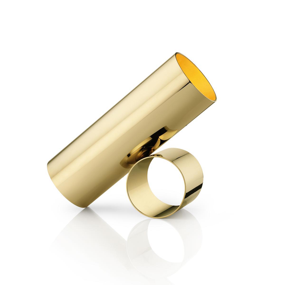 Sawaru LED Lamp - / L 43 cm - Adjustable by Flos Gold/Metal – image 2