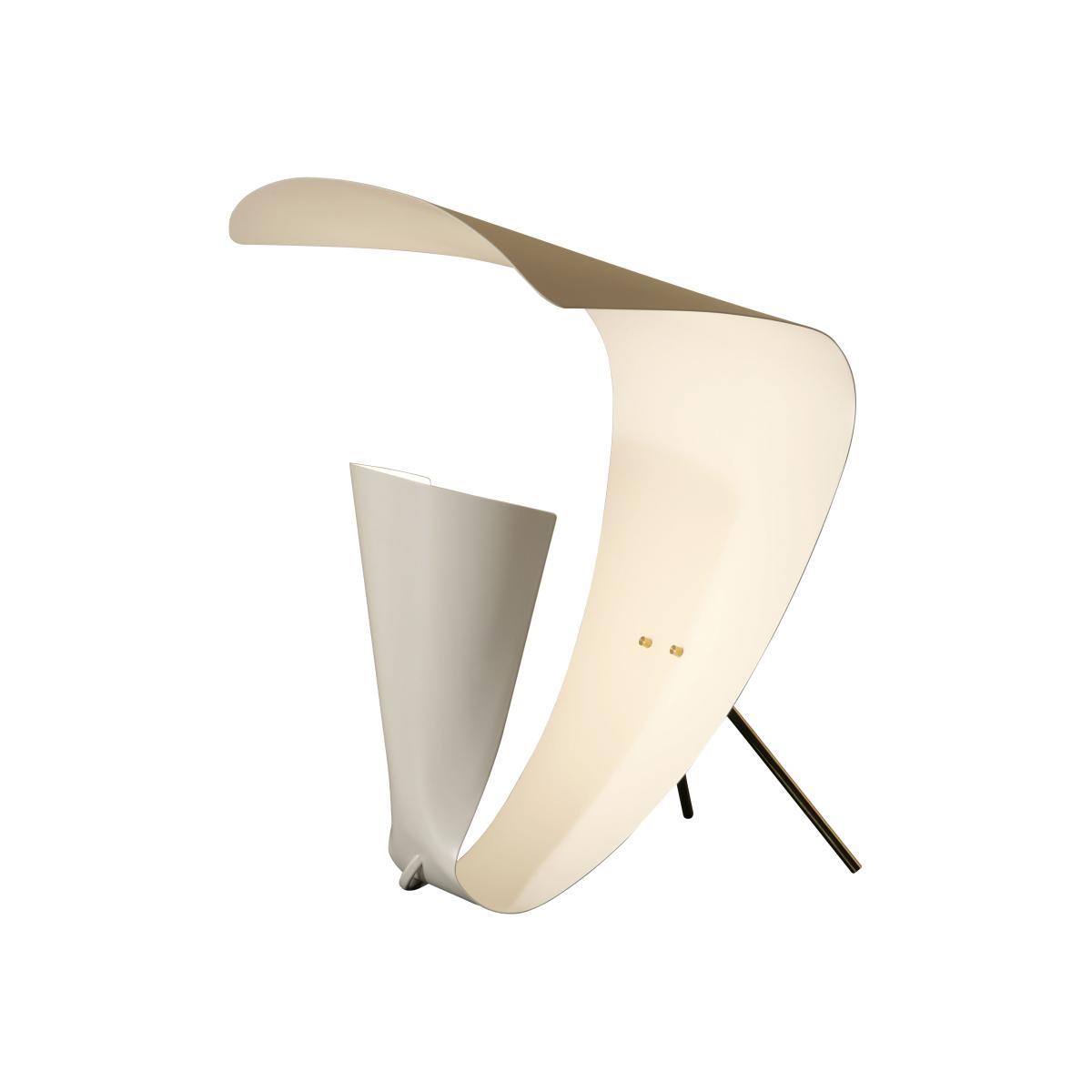 B201 Table lamp - 1953 by Michel Buffet White – image 1