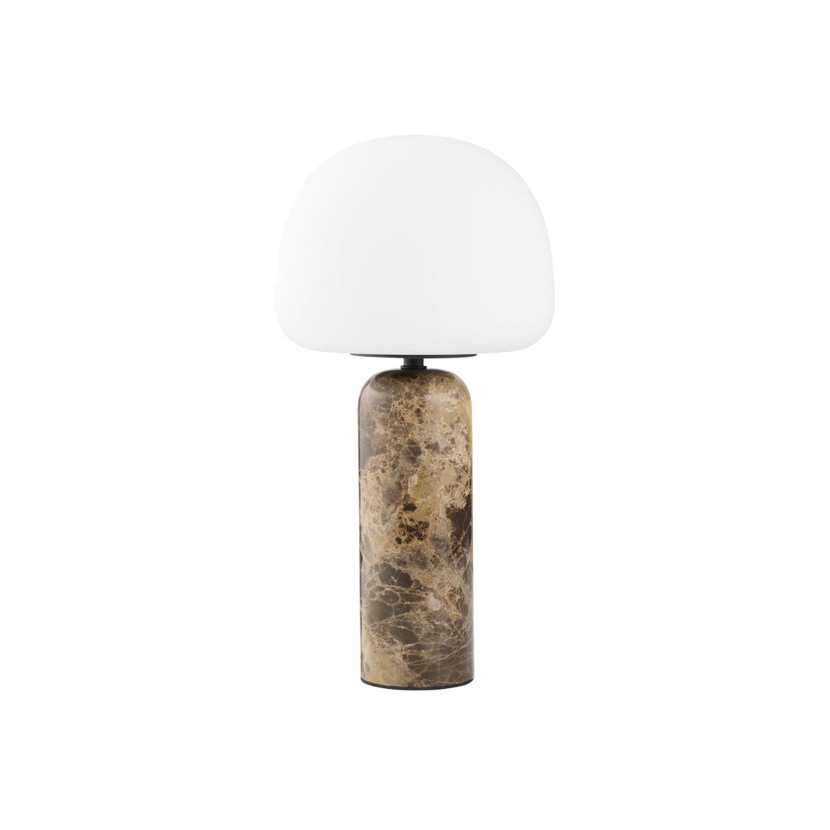 Kin LED Table lamp stone brown / Ø 20 x H 40 cm - Northern – image 1