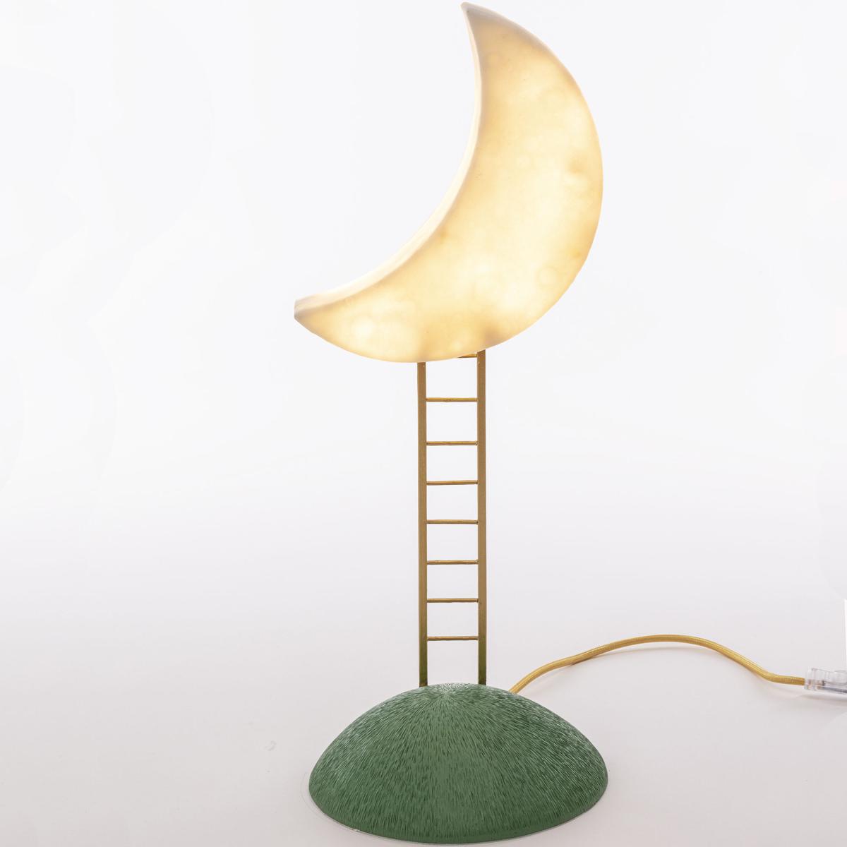 My Secret Place Table lamp - / H 51 cm by Seletti White/Green/Gold – image 2