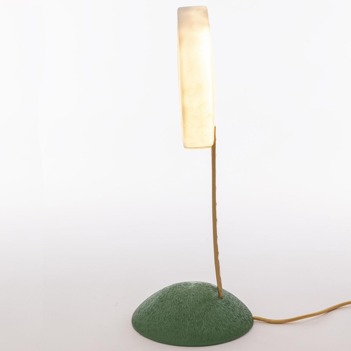 My Secret Place Table lamp - / H 51 cm by Seletti White/Green/Gold – image 4