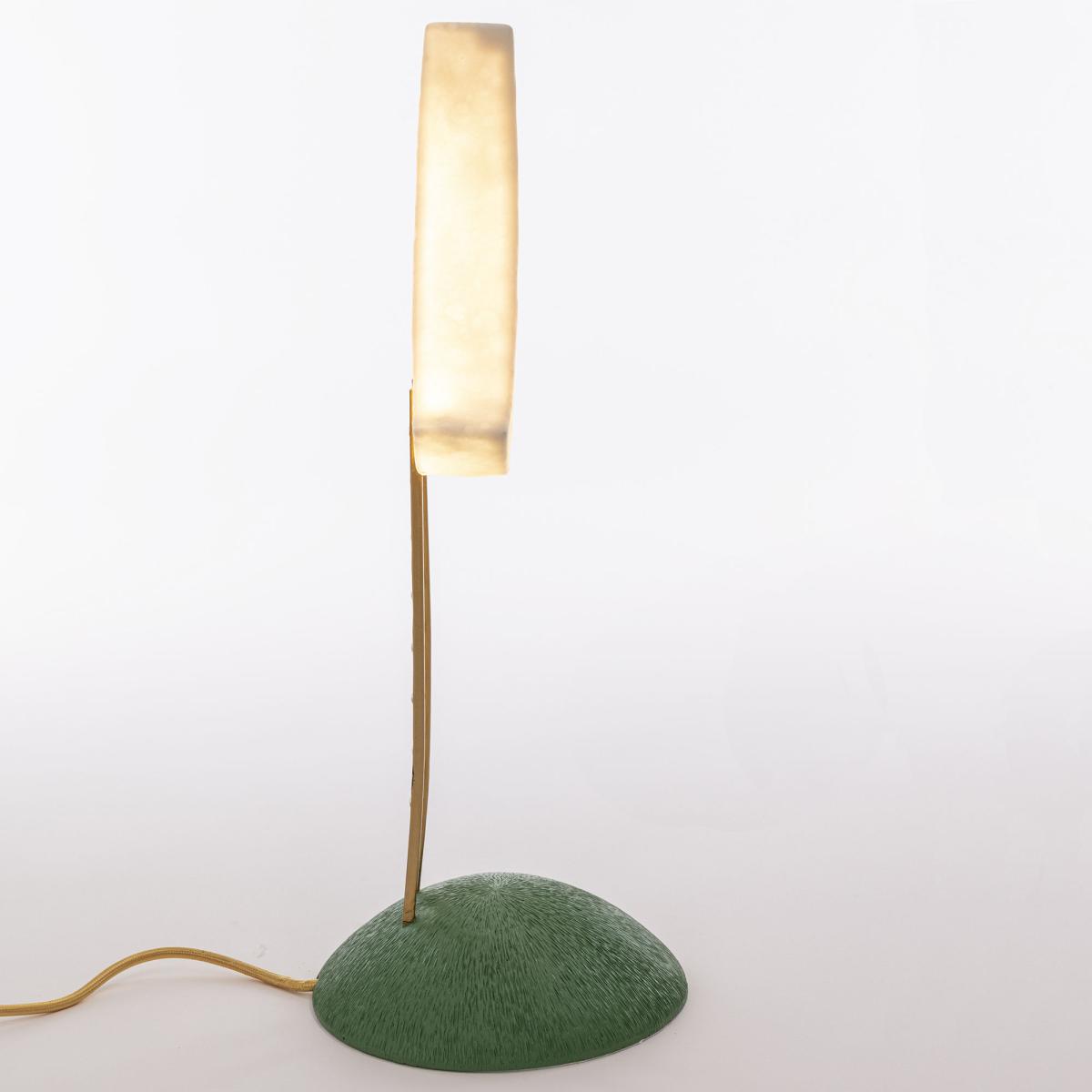 My Secret Place Table lamp - / H 51 cm by Seletti White/Green/Gold – image 7