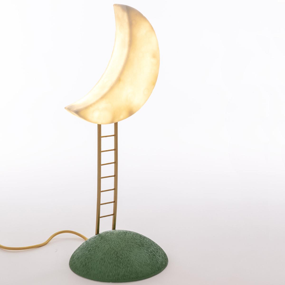 My Secret Place Table lamp - / H 51 cm by Seletti White/Green/Gold – image 8