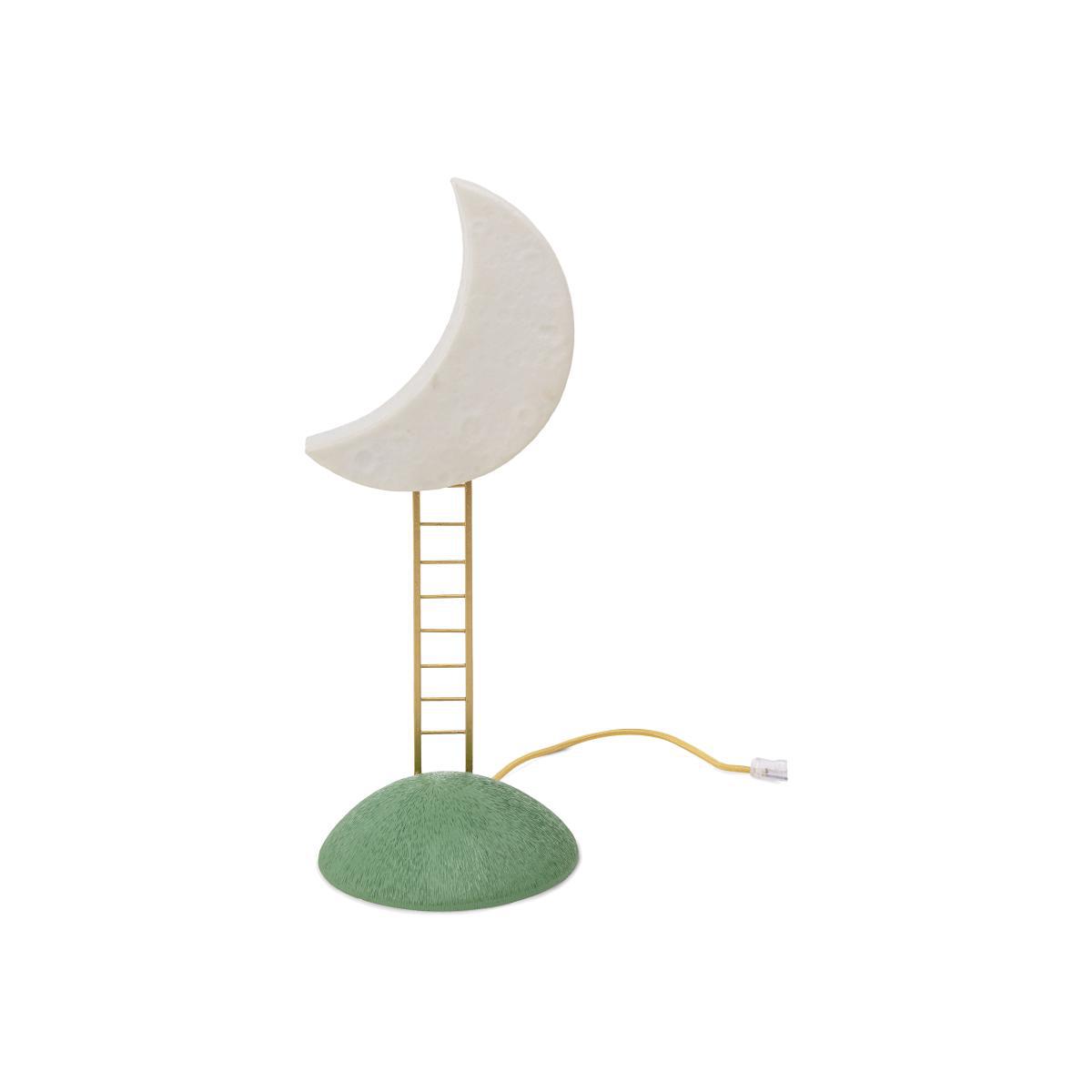 My Secret Place Table lamp - / H 51 cm by Seletti White/Green/Gold – image 1