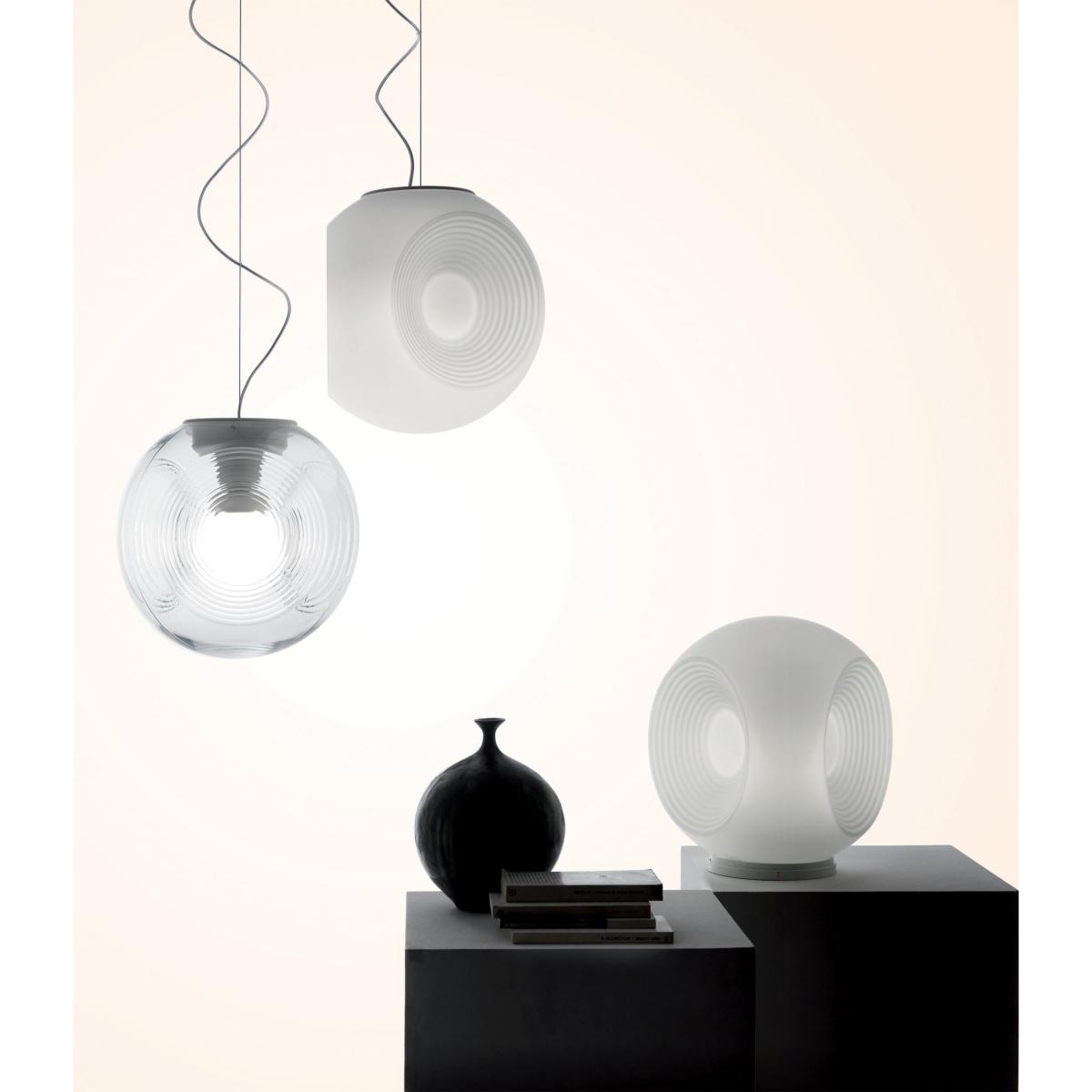 Eyes Table lamp - Glass - Ø 35 cm by Fabbian White – image 3