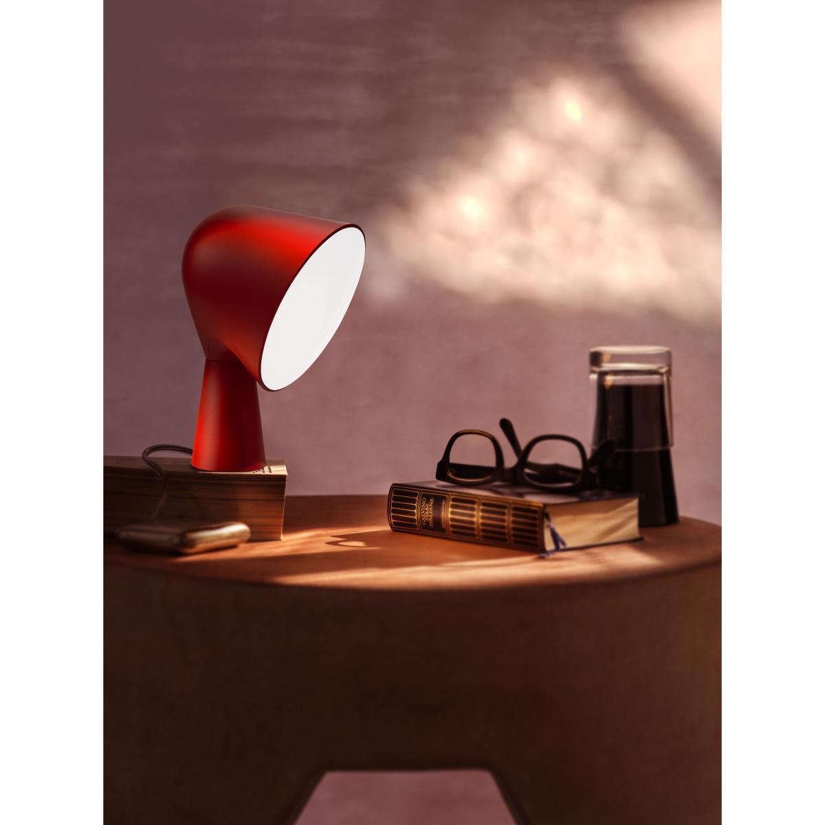 Binic Table lamp - / Special edition by Foscarini Red – image 3