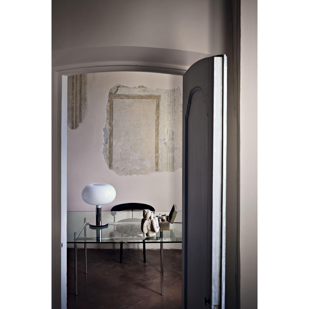 AM1N Table lamp - / Ø 40 x H 48 cm - 1969 reissue by Nemo White/Silver/Metal – image 2