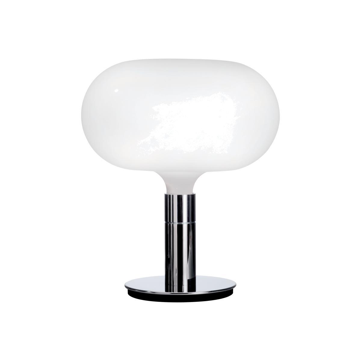 AM1N Table lamp - / Ø 40 x H 48 cm - 1969 reissue by Nemo White/Silver/Metal – image 1