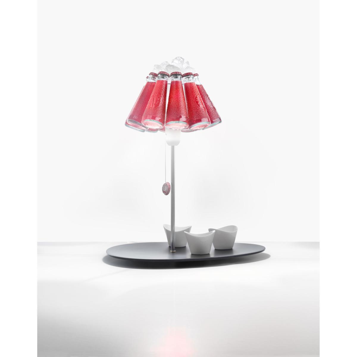 Campari Bar Table lamp by Ingo Maurer Red/Black – image 2