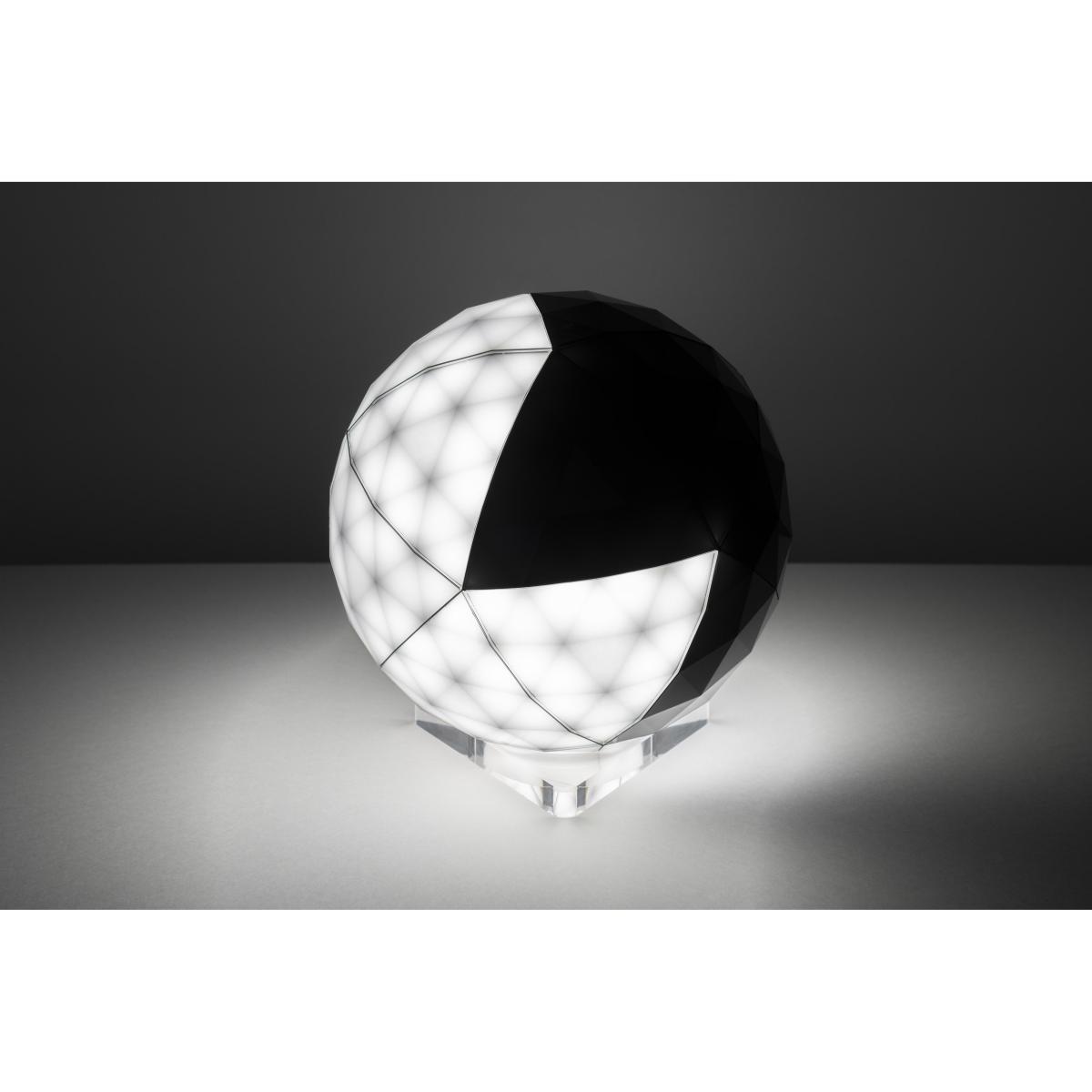 Huara LED Table lamp - / Ø 40 cm - Touch surface / Bluetooth by Artemide Black/Transparent – image 14