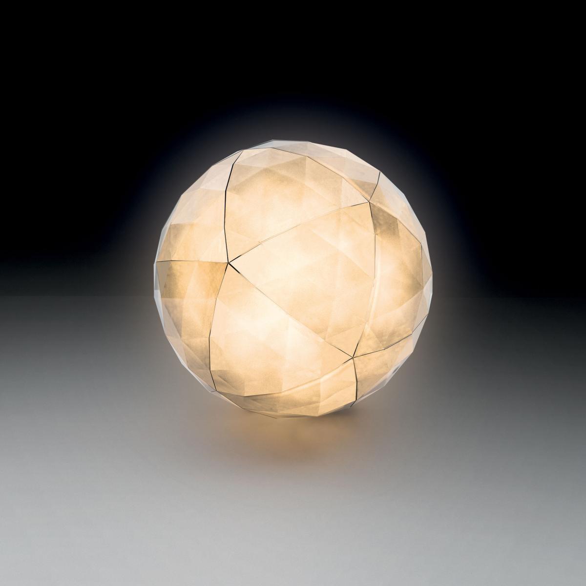 Huara LED Table lamp - / Ø 40 cm - Touch surface / Bluetooth by Artemide Black/Transparent – image 6