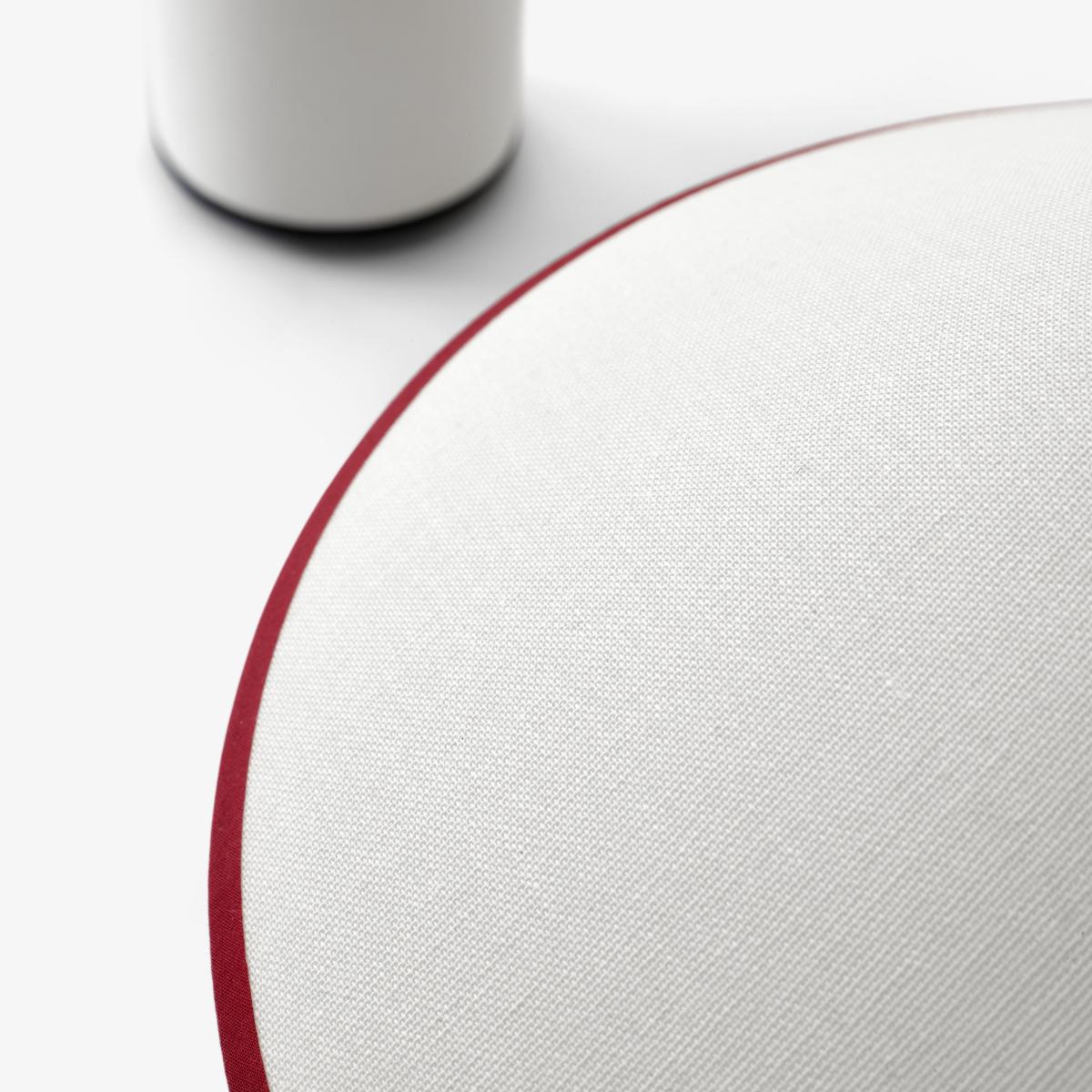 Colette ATD6 Table lamp textile white / Fabric - Ø 32 x H 30 cm - &tradition – image 4