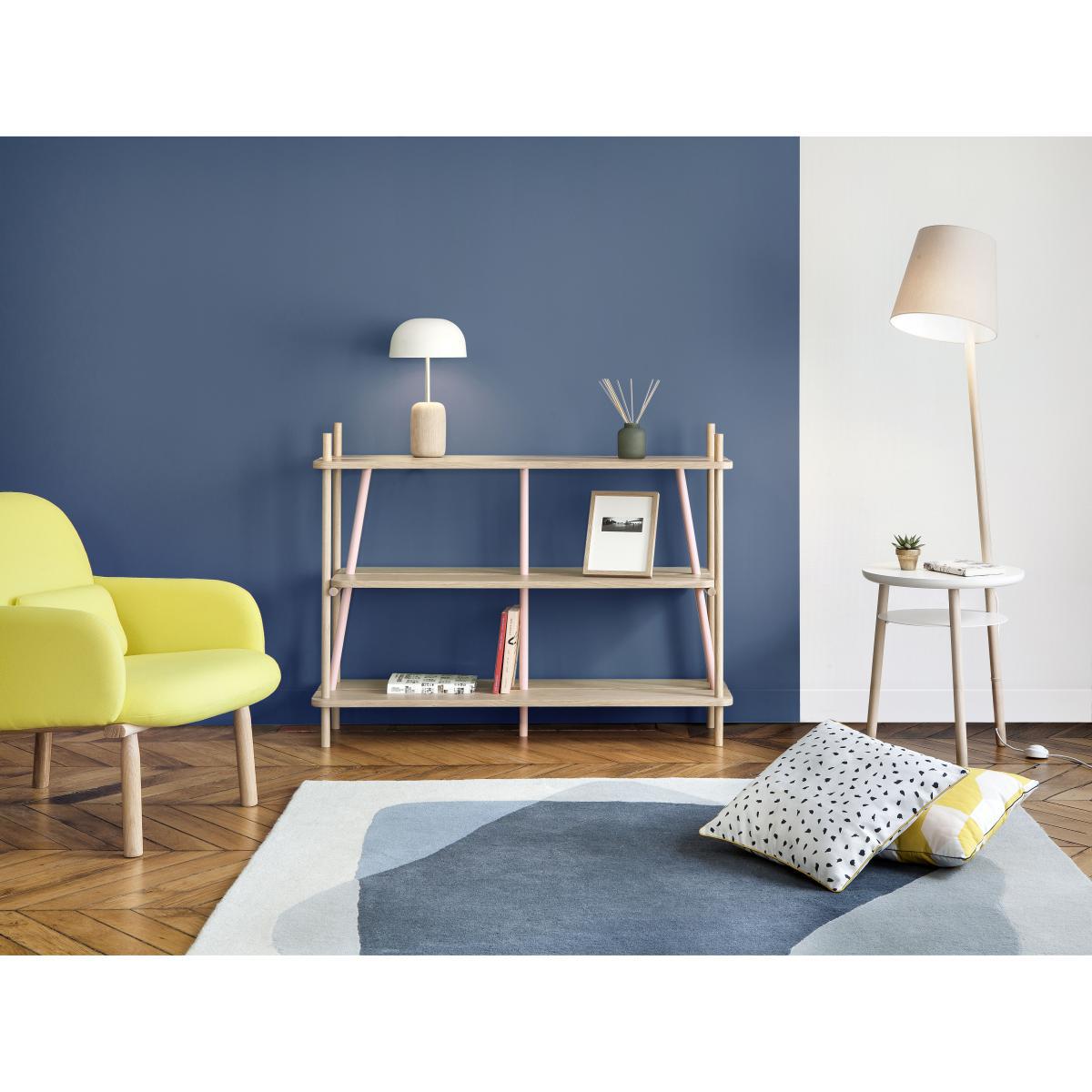 Nina Table lamp - Oak & metal by Hartô White/Natural wood – image 2